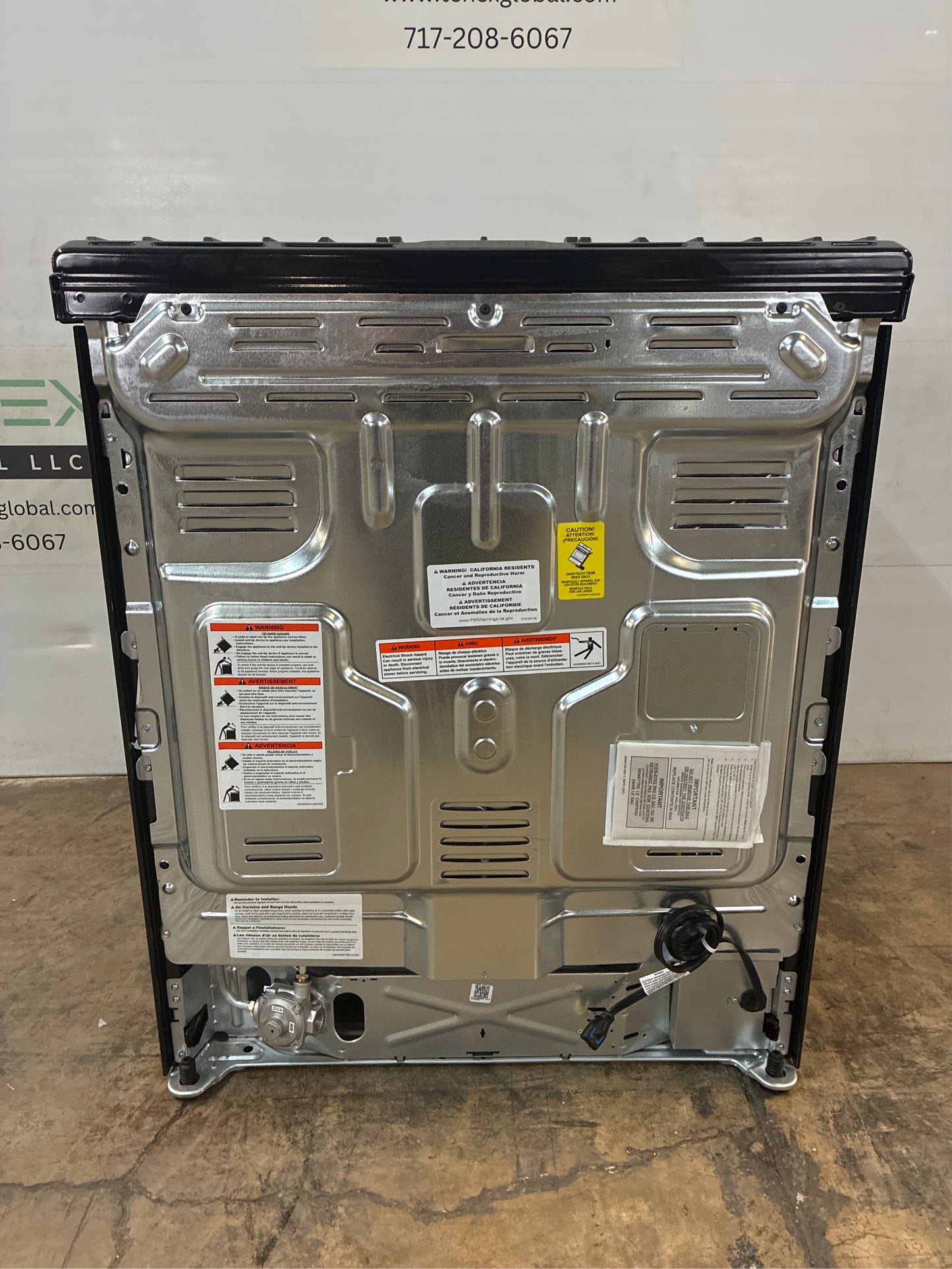 Frigidaire 30" 5-Burner Slide-In Gas Range w/ Convection