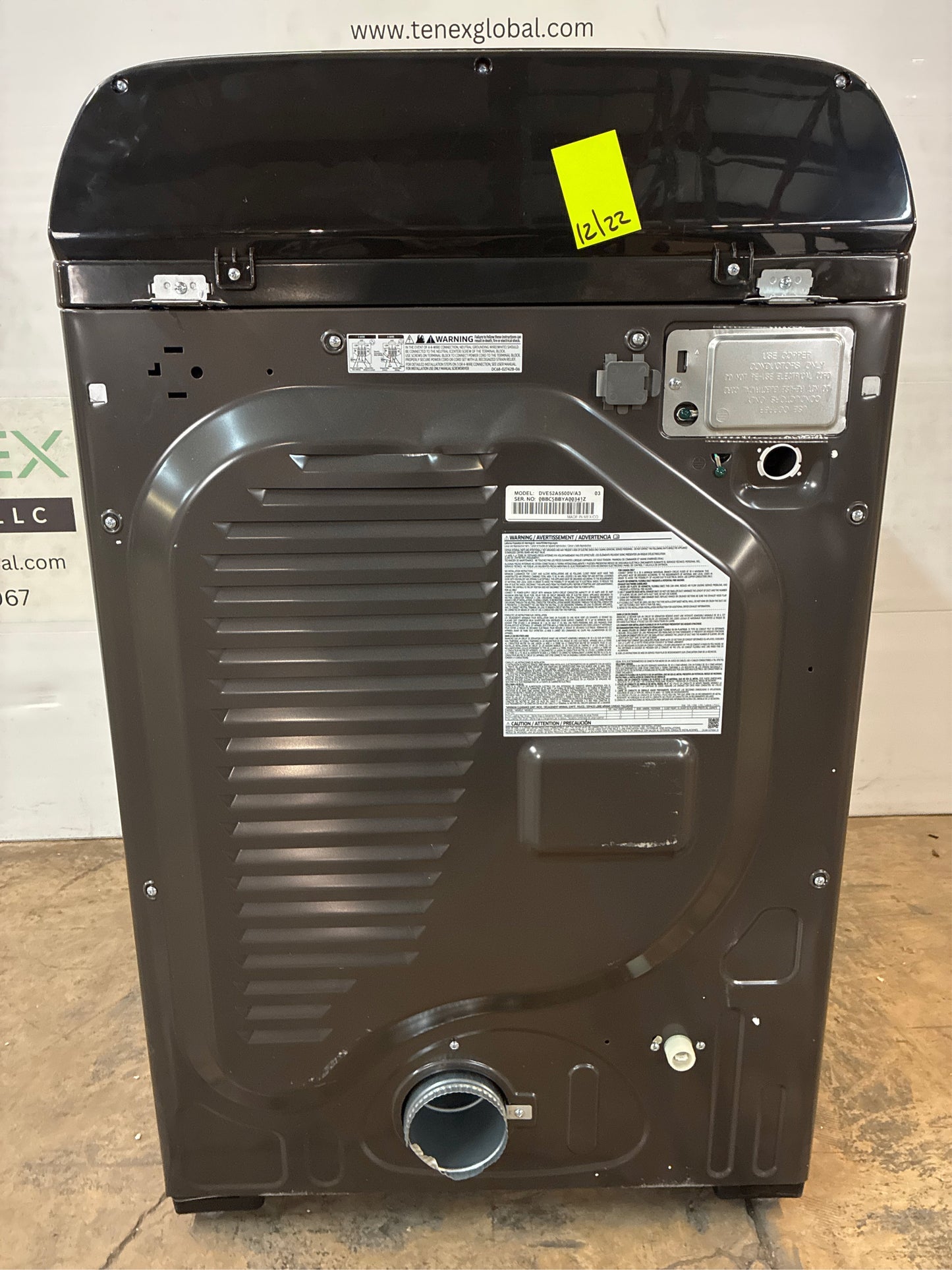 Samsung 7.4 cu. ft. Smart Vented Electric Dryer w/Steam