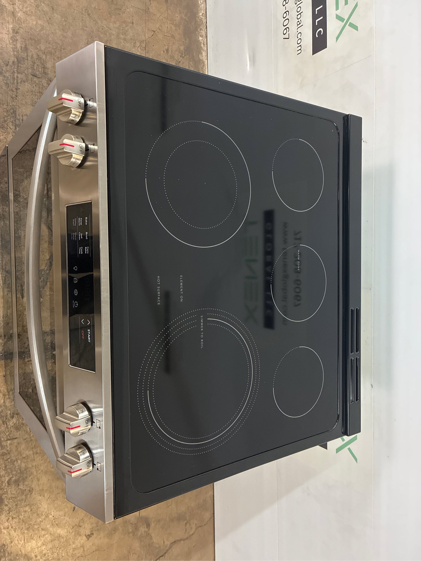 Frigidaire 30-in Glass Top 5 Burners Electric Range