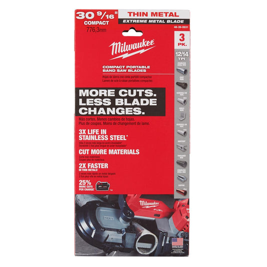 Milwaukee 15.3 in. L X 7.05 in. W Metal