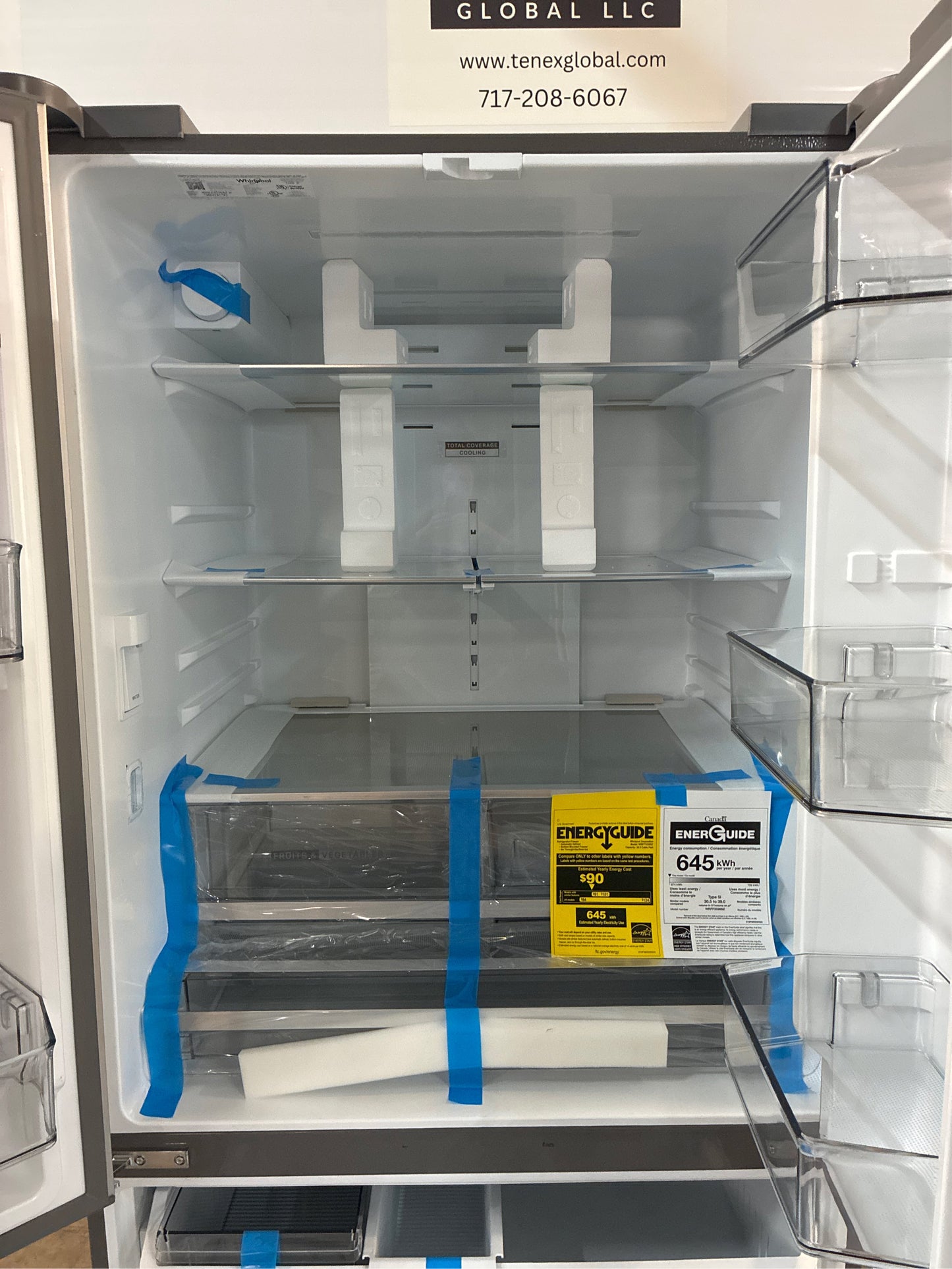 Whirlpool 36 in. 31 cu. ft. French Door Refrigerator