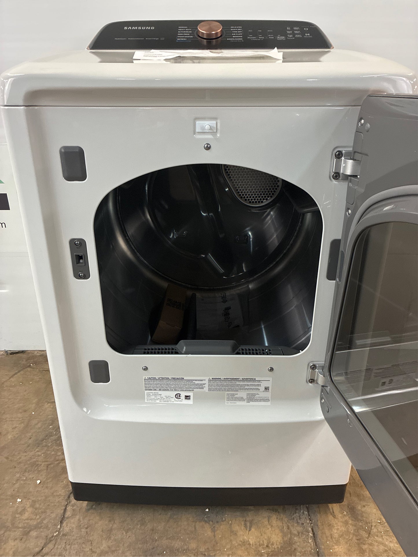 7.4 cu. ft. Electric Dryer, Ivory