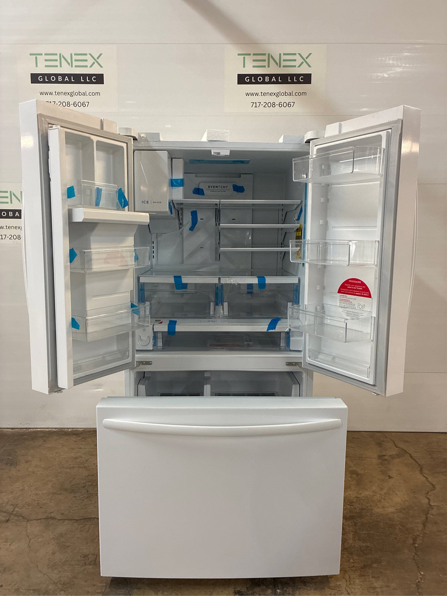 Frigidaire 27.8 Cu. Ft. French Door Refrigerator - White