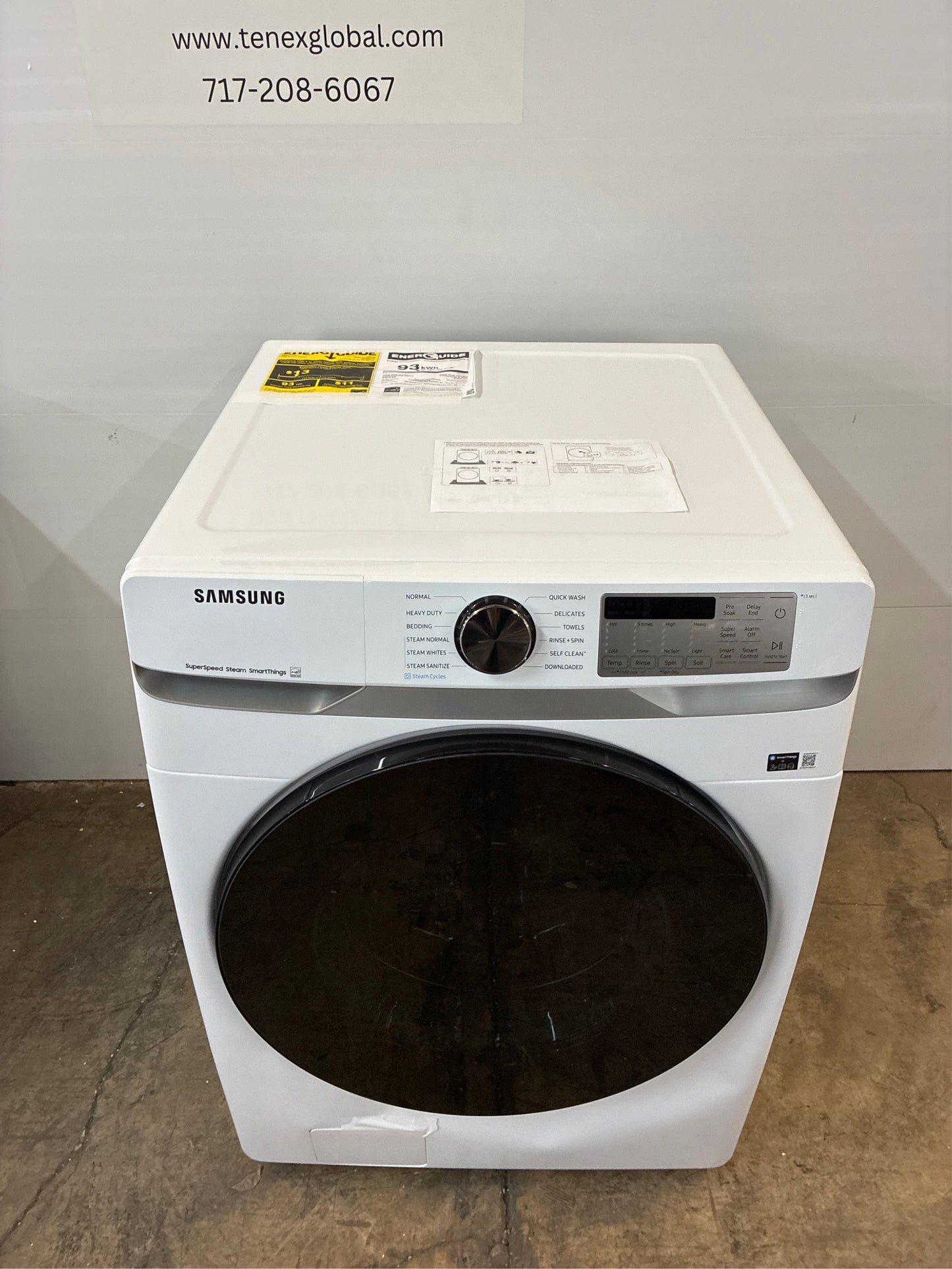 4.5 cu. ft. Smart Front Load Washer - White