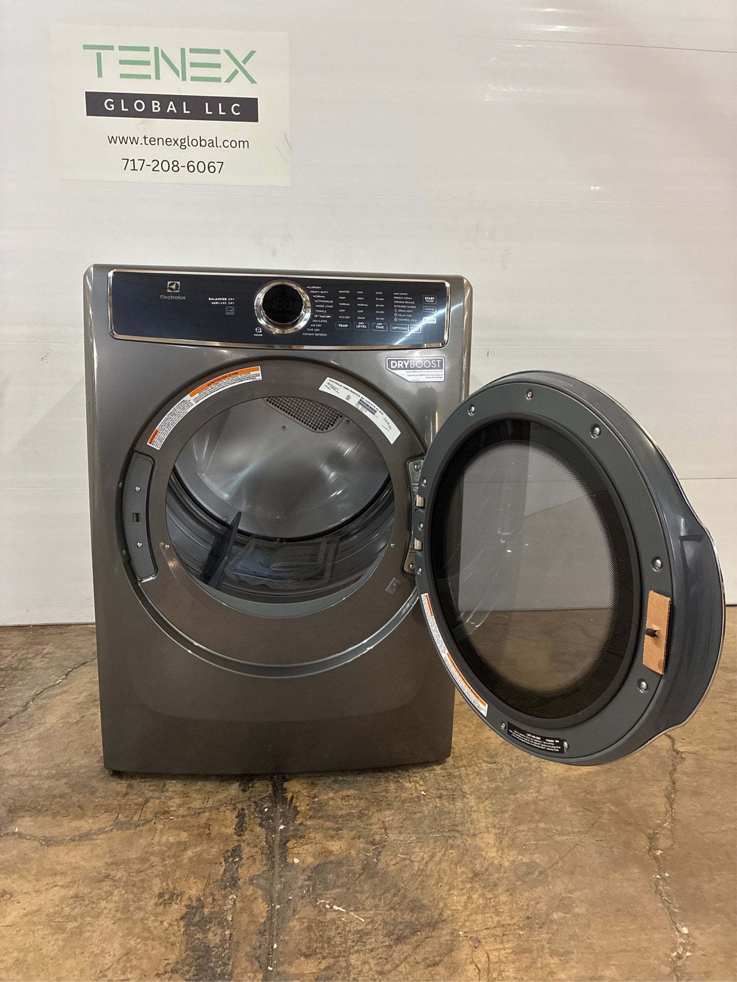 Electrolux 8 cu. ft. Vented Electric Dryer with LuxCare