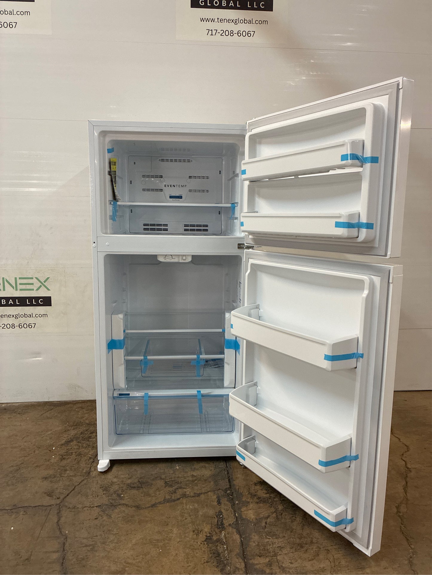 Frigidaire 27.6" Freezer Refrigerator, 13.9 cu ft, White