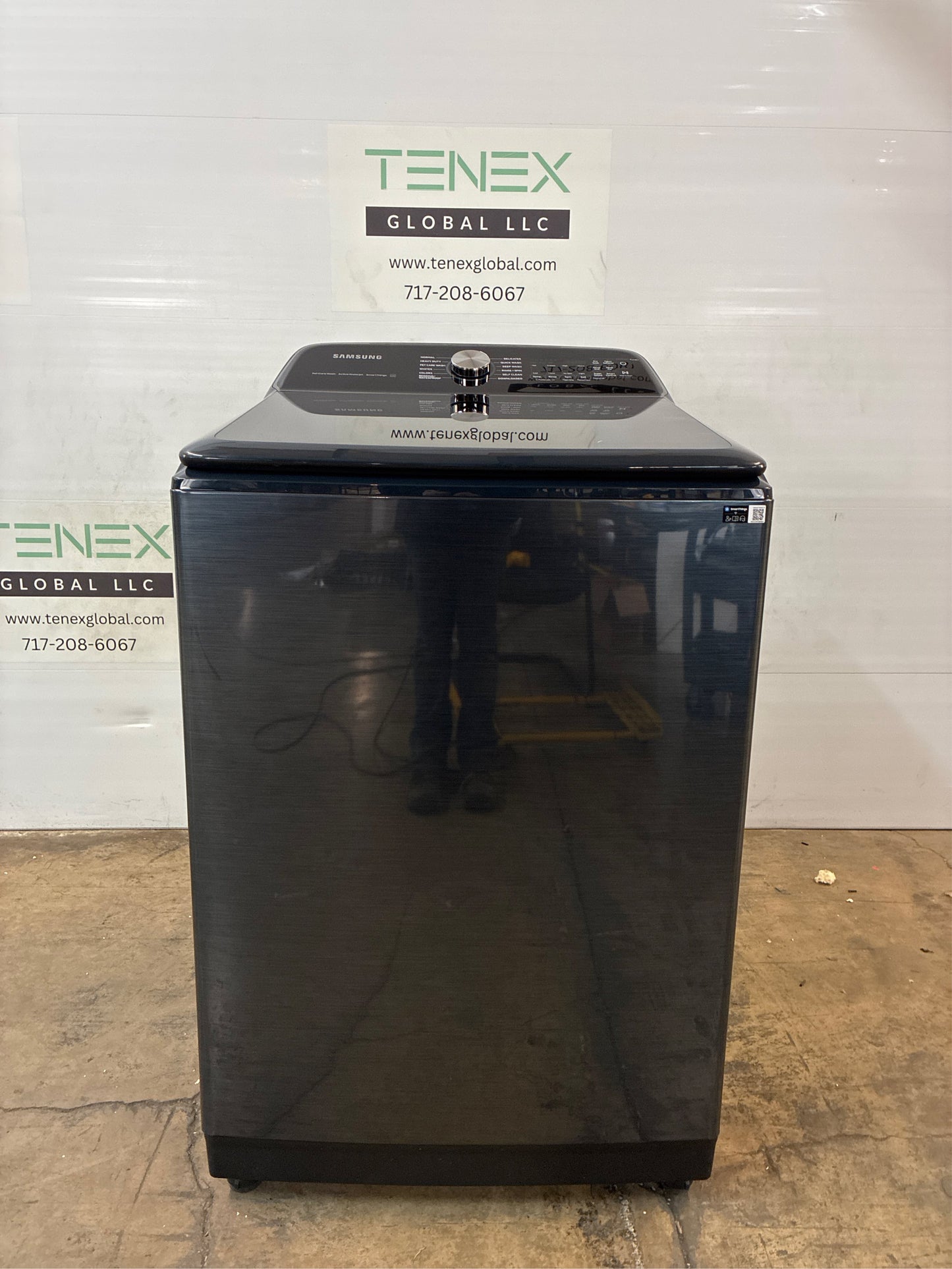 Samsung Smart Top Load Washer 5.4 cu. ft. Navy Blue