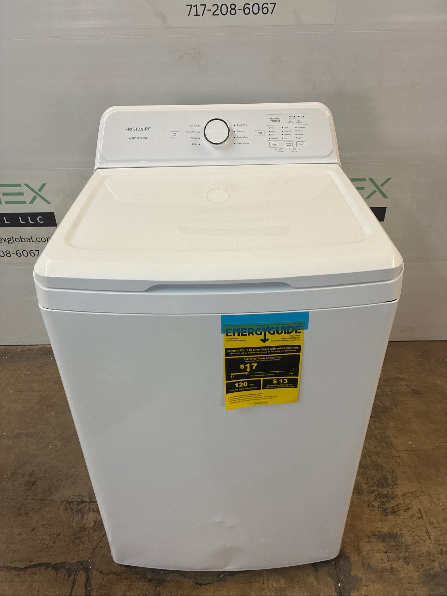 Frigidaire 4.1 Cu. Ft. Top Load Washer in White
