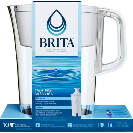 Brita 10 Cup Tahoe Pitcher, BPA-Free