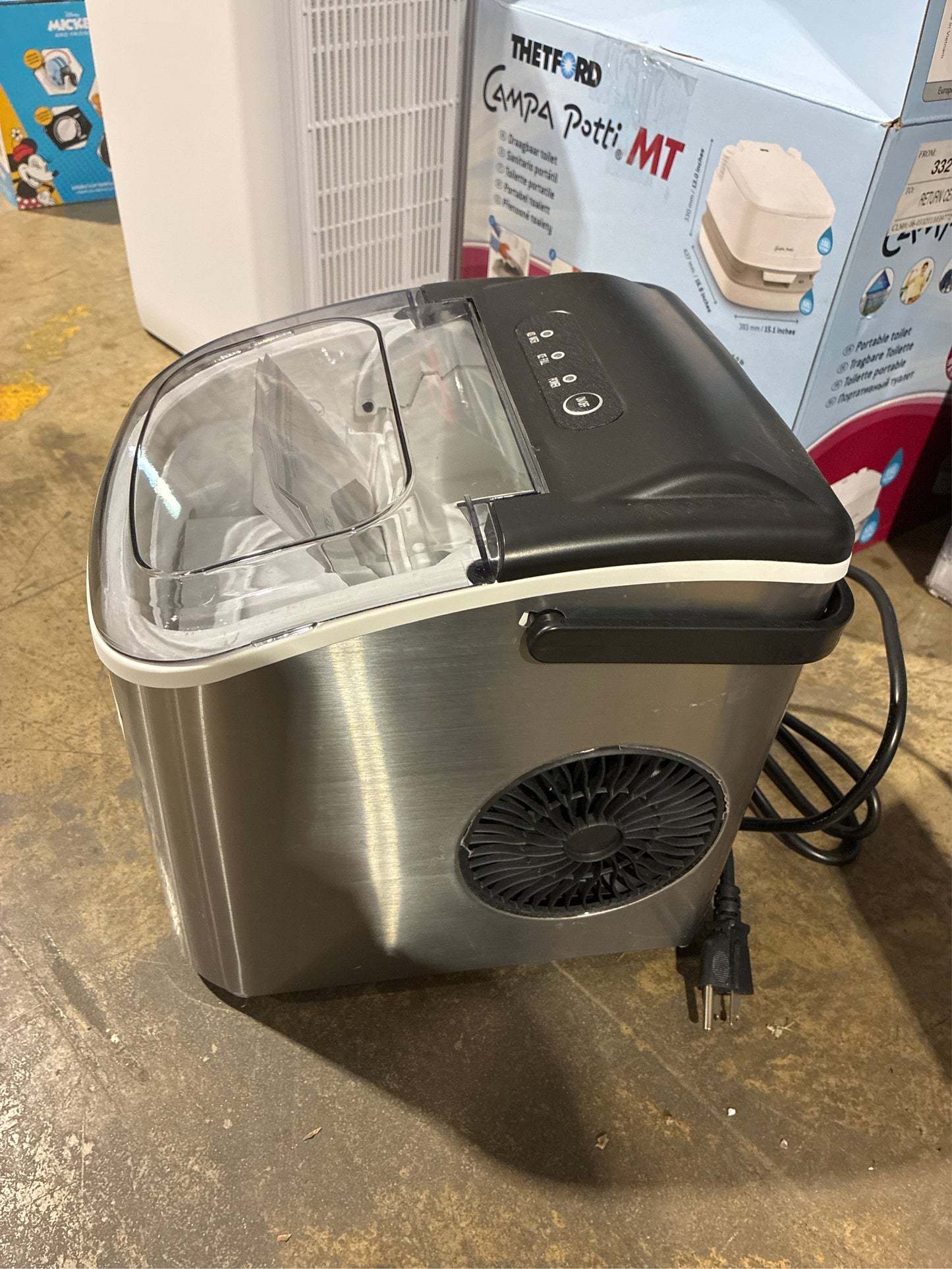 EDX Countertop Ice Maker 9Pcs/6Min 26.5Lbs