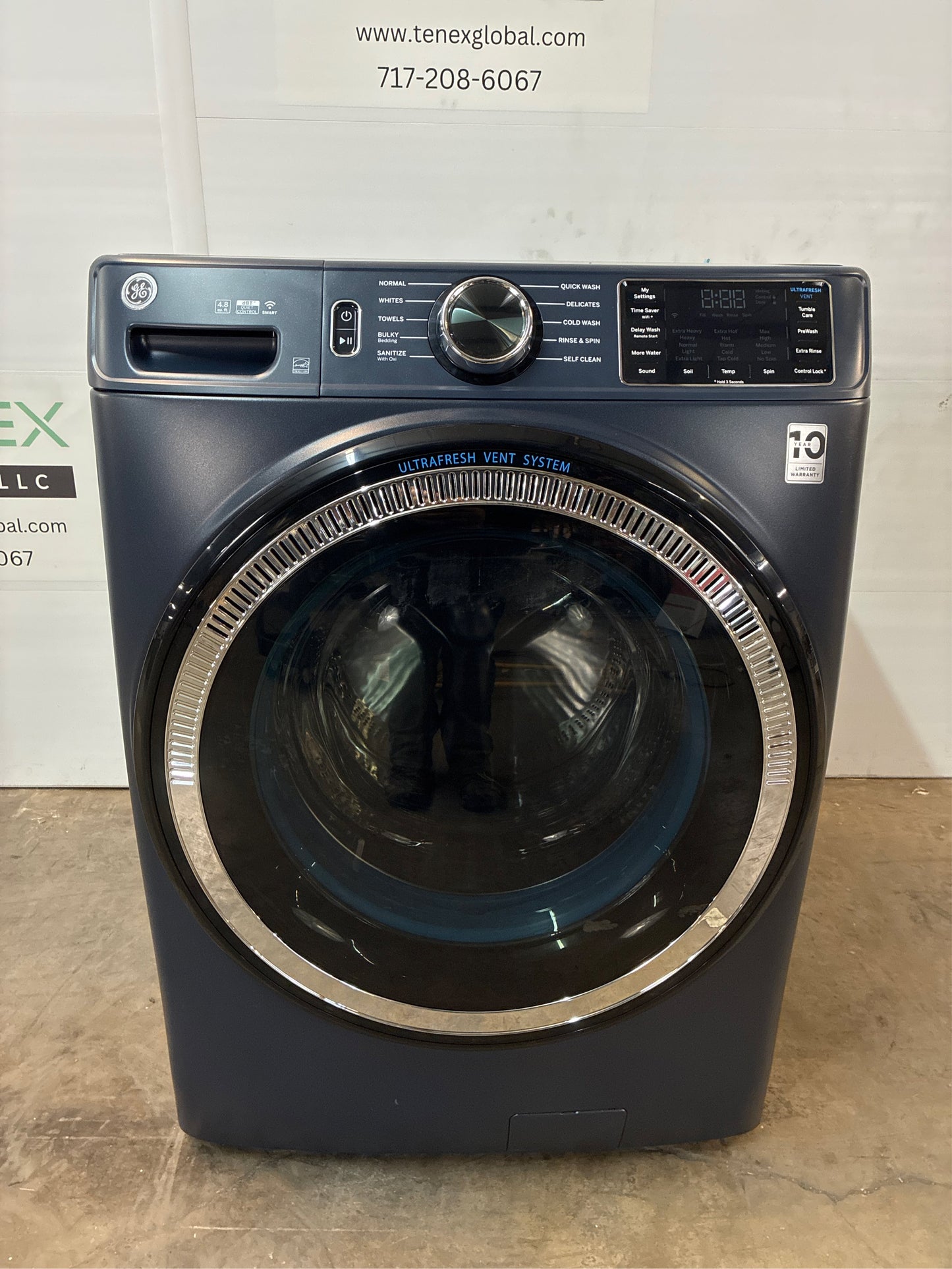 GE Front Load Washer with OdorBlock
