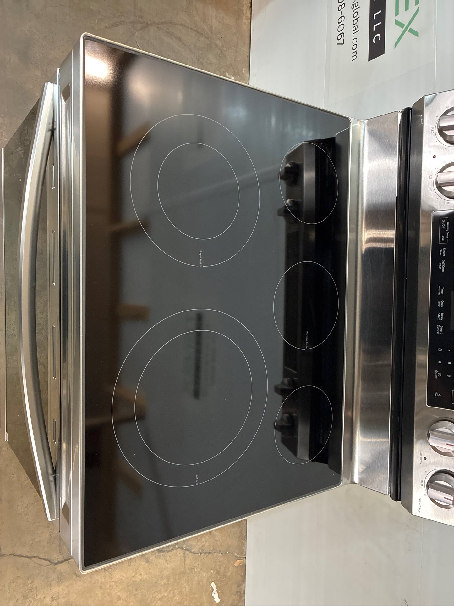 Samsung 6.3 cuft. 5 Burner Electric Range SS