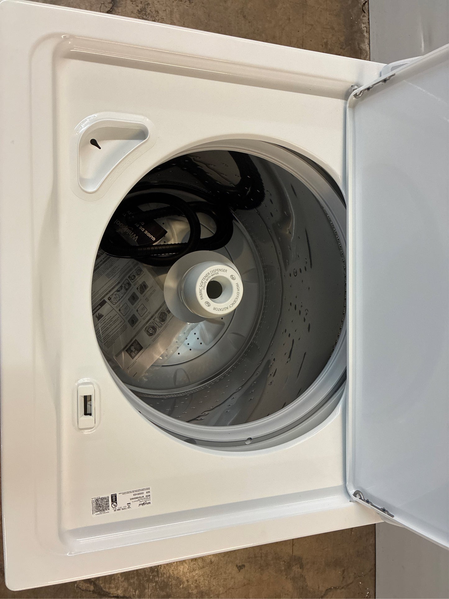 27.5 in. 3.8 cu. ft. High-Efficiency Washer