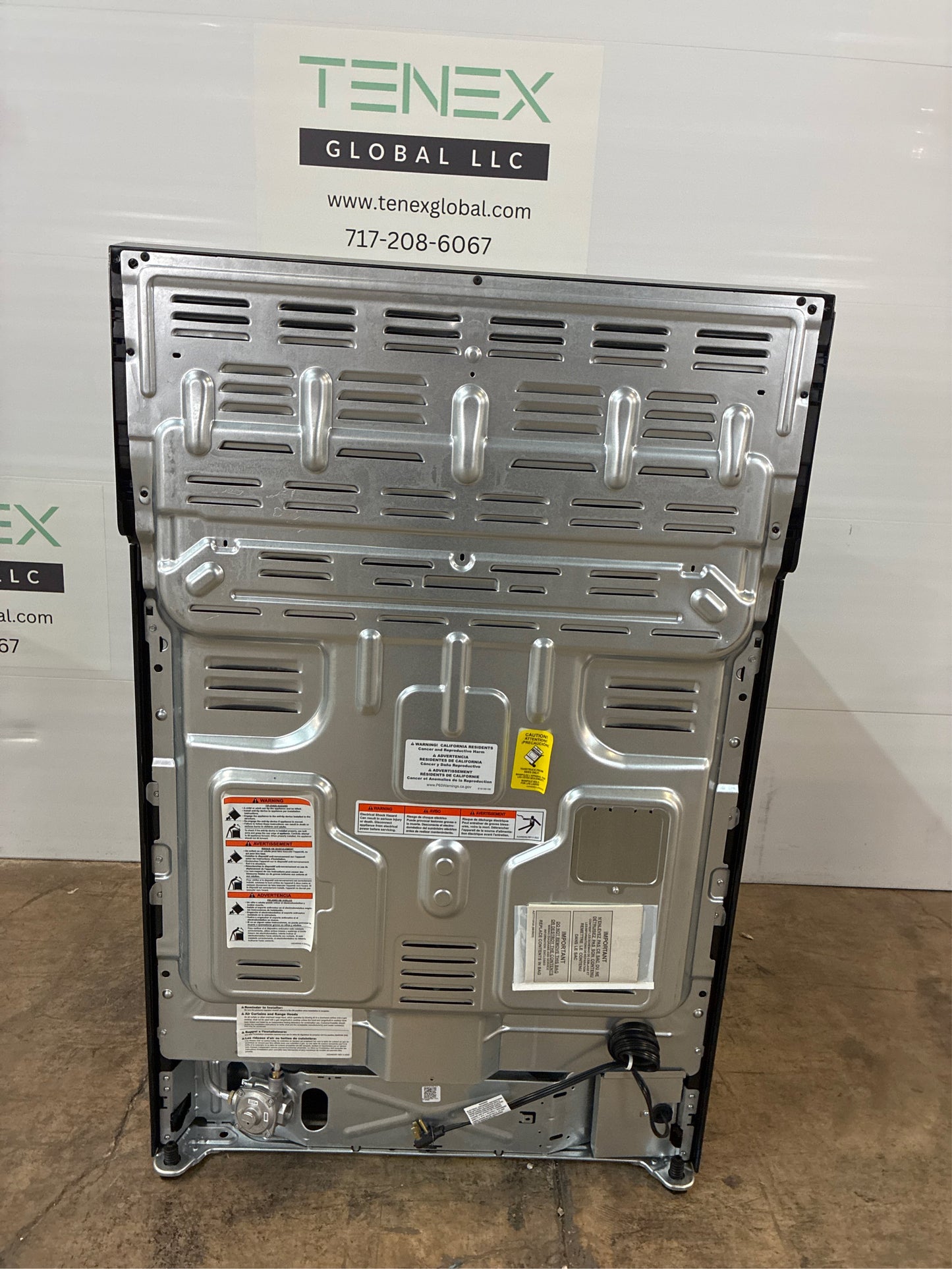 Frigidaire 30" 4-Burner Gas Range (Black)