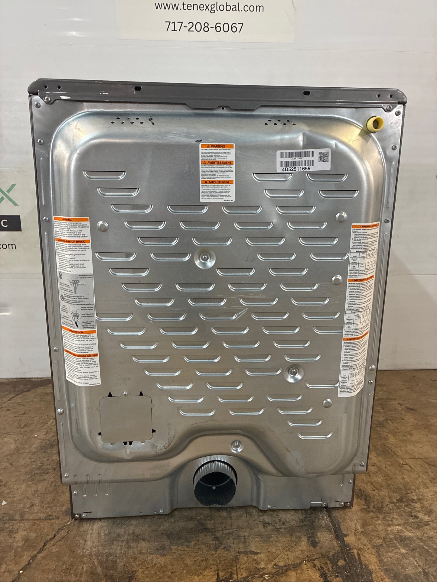 Electrolux 8 cu. ft. Vented Stackable Electric Dryer