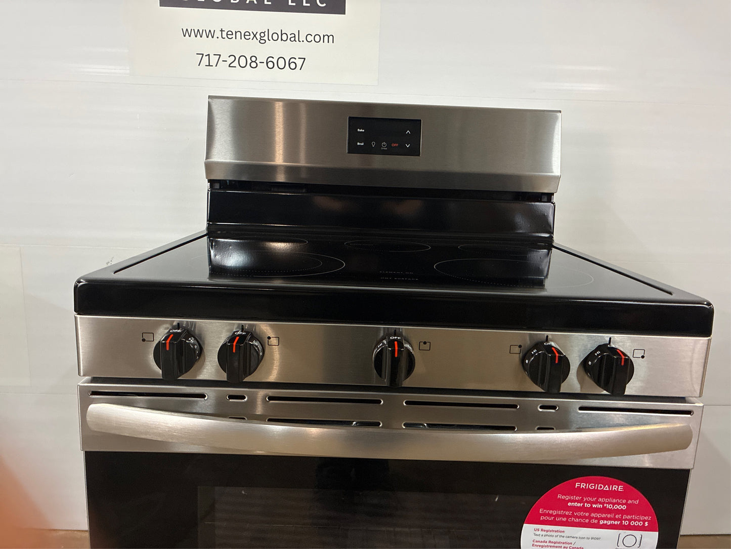 Frigidaire 30-in 5 Burner Electric Range