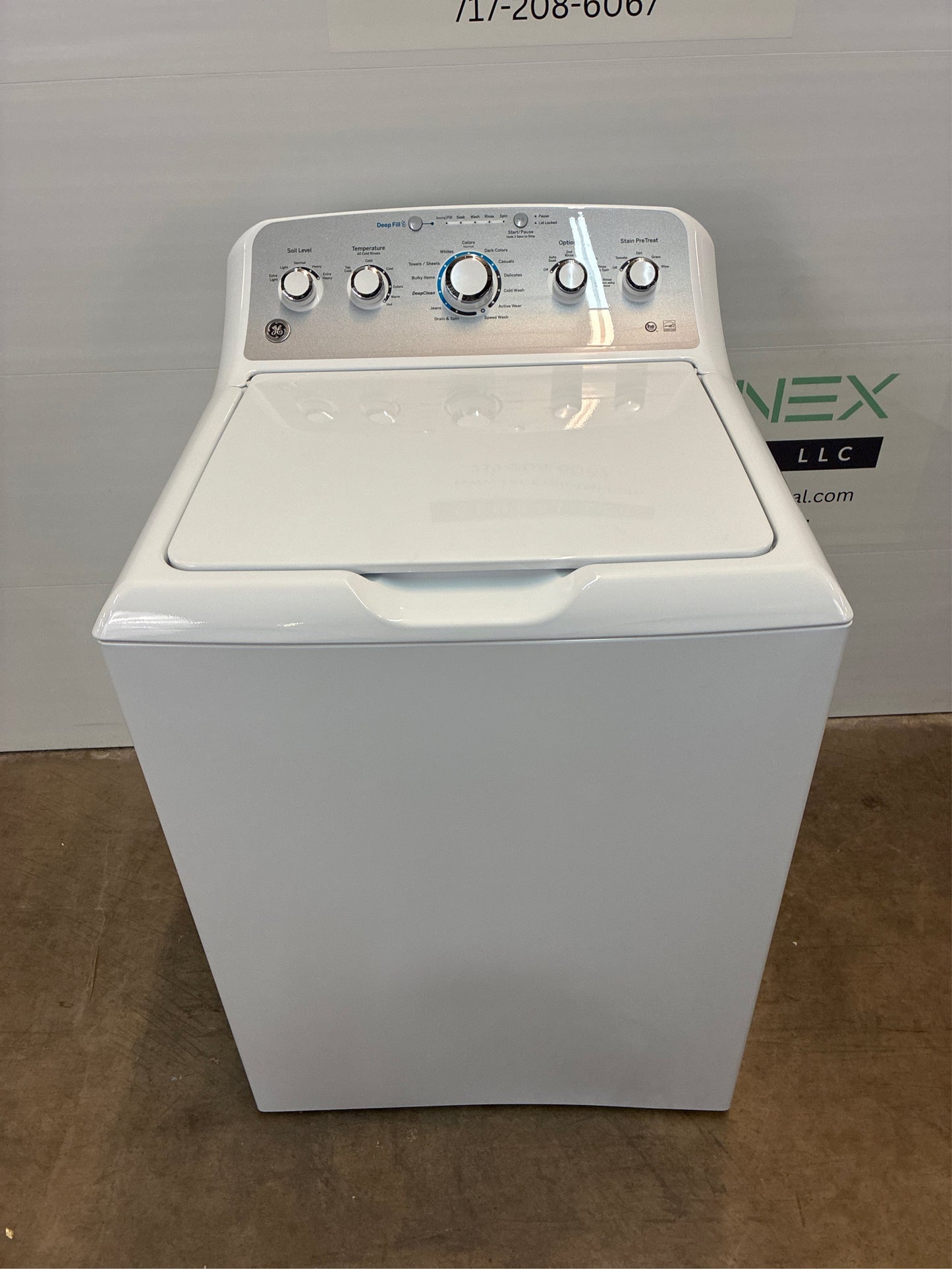 GE 4-cu ft Agitator Top-Load Washer (White)