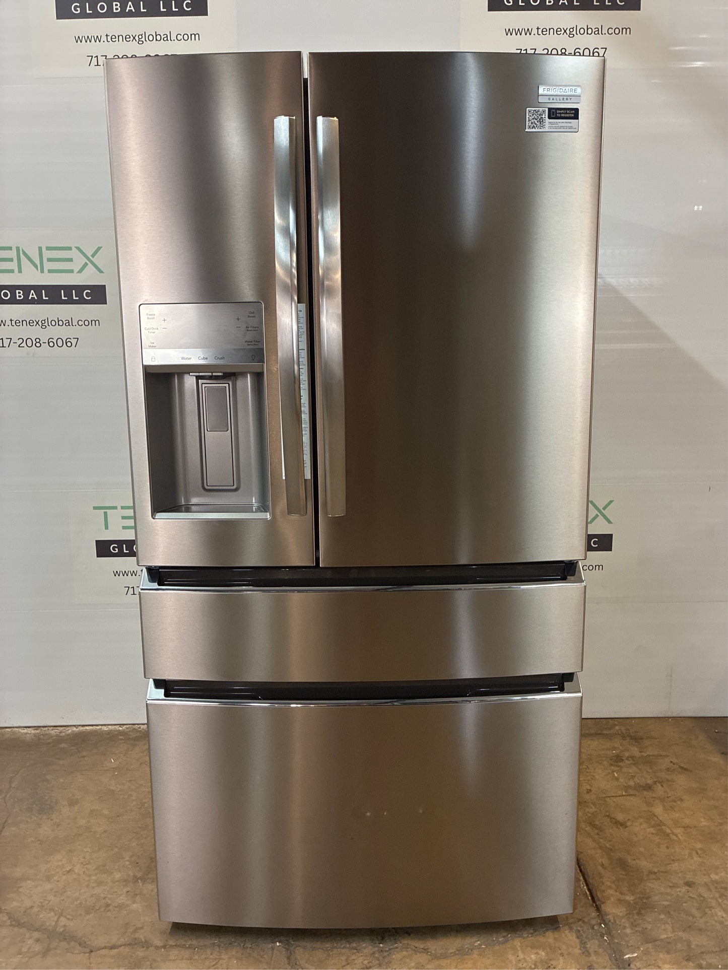36in 26.3cf 4-Door French Door Refrigerator SS