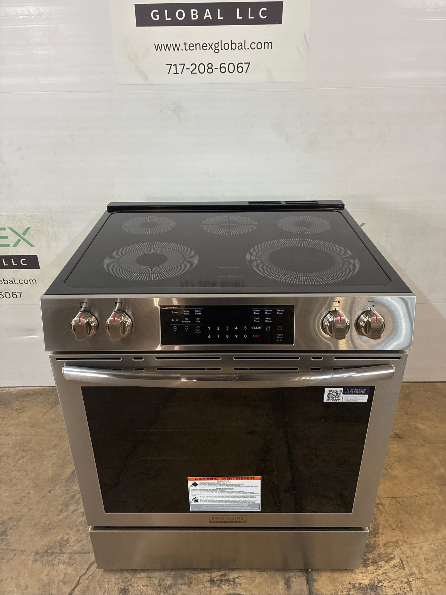 Frigidaire 30-in. 5-Element Slide-In Electric Range