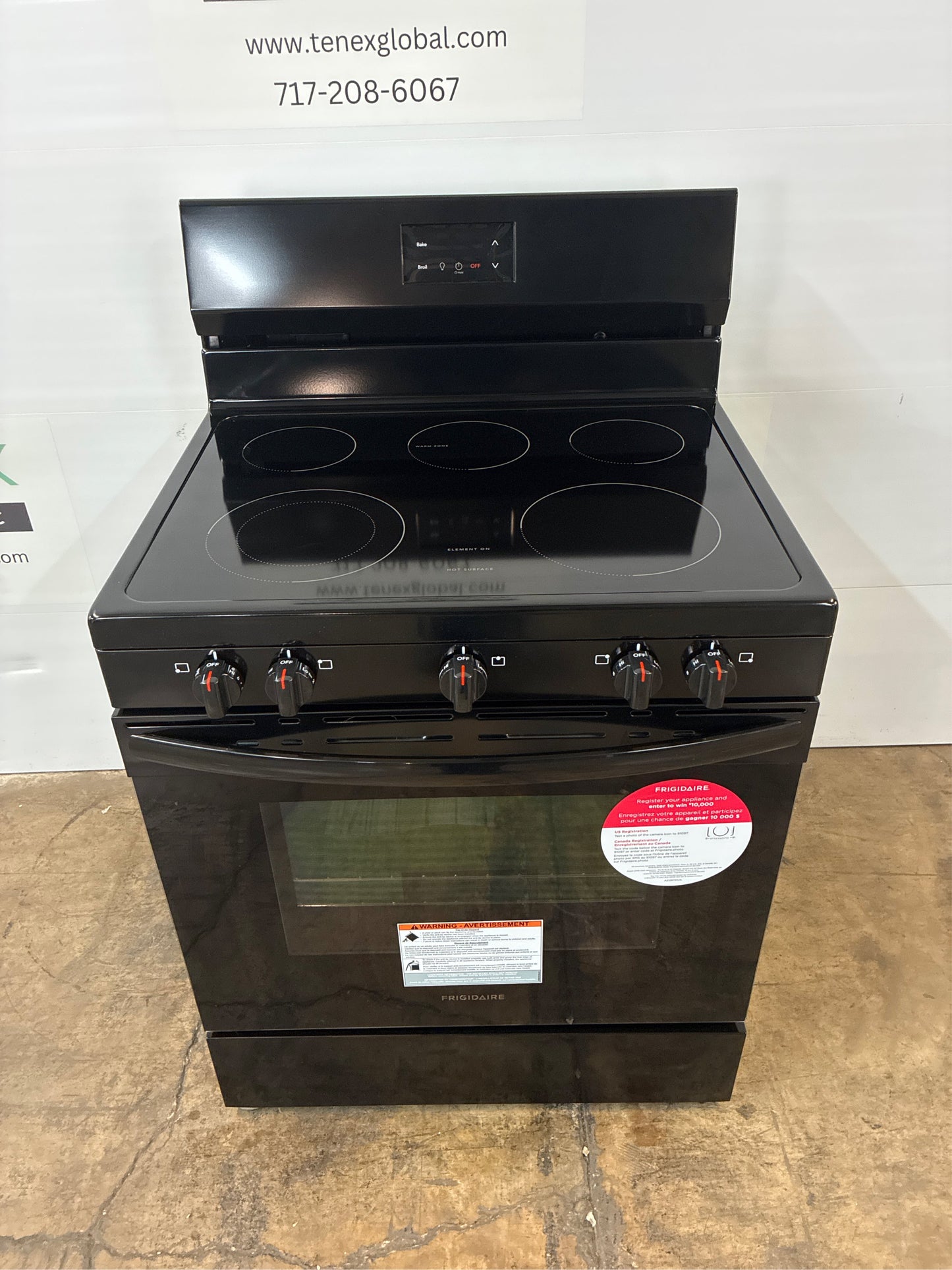 Frigidaire 30-in 5 Burner 5.3-cu ft Range