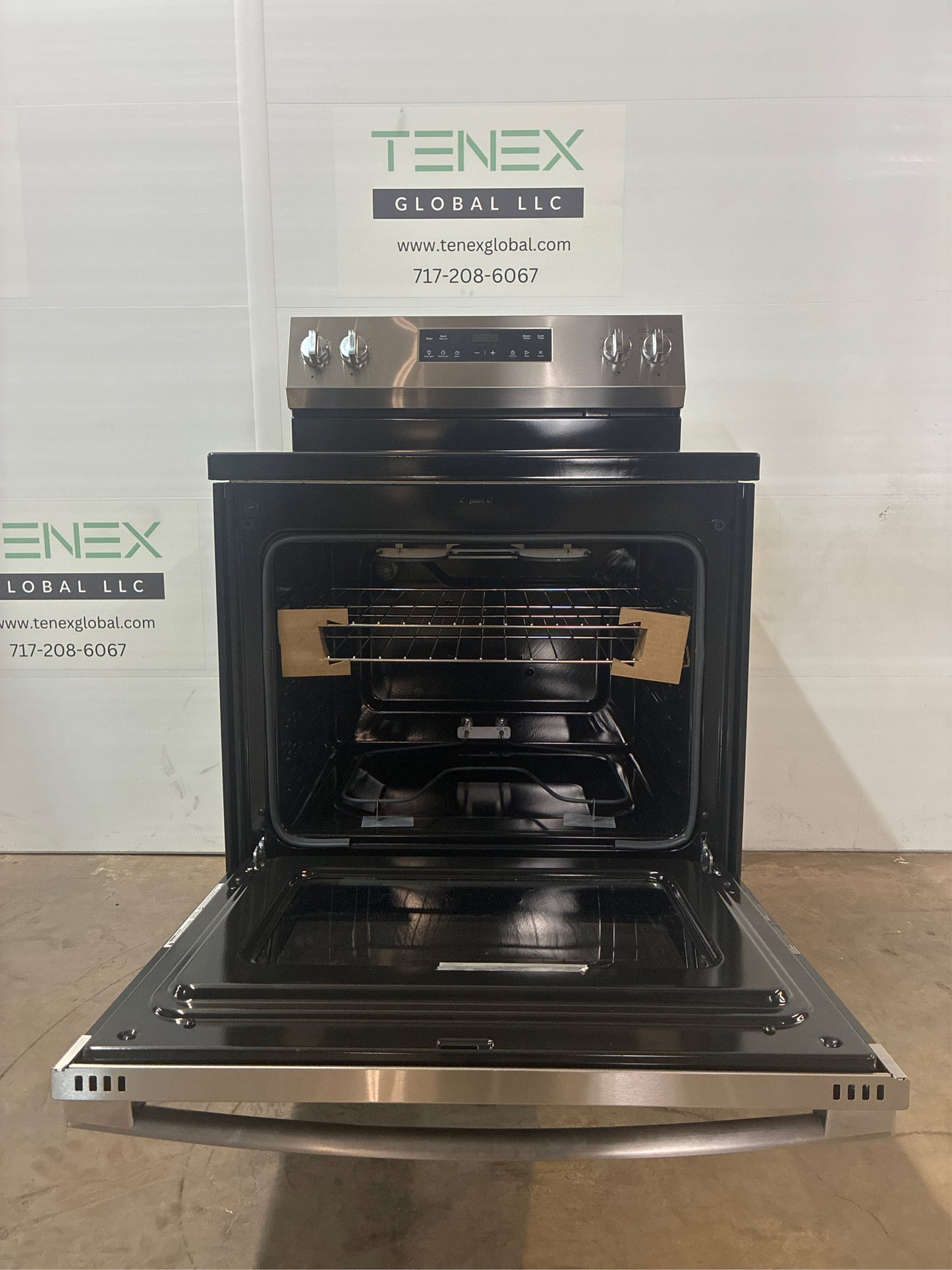 GE 30" 4-Burner Electric Range, SS