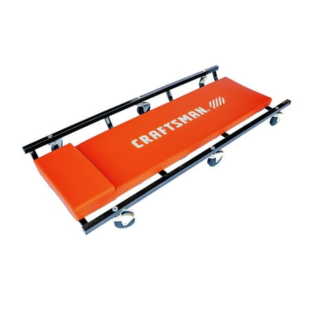 CRAFTSMAN Creeper with Metal Frame - Red/Black