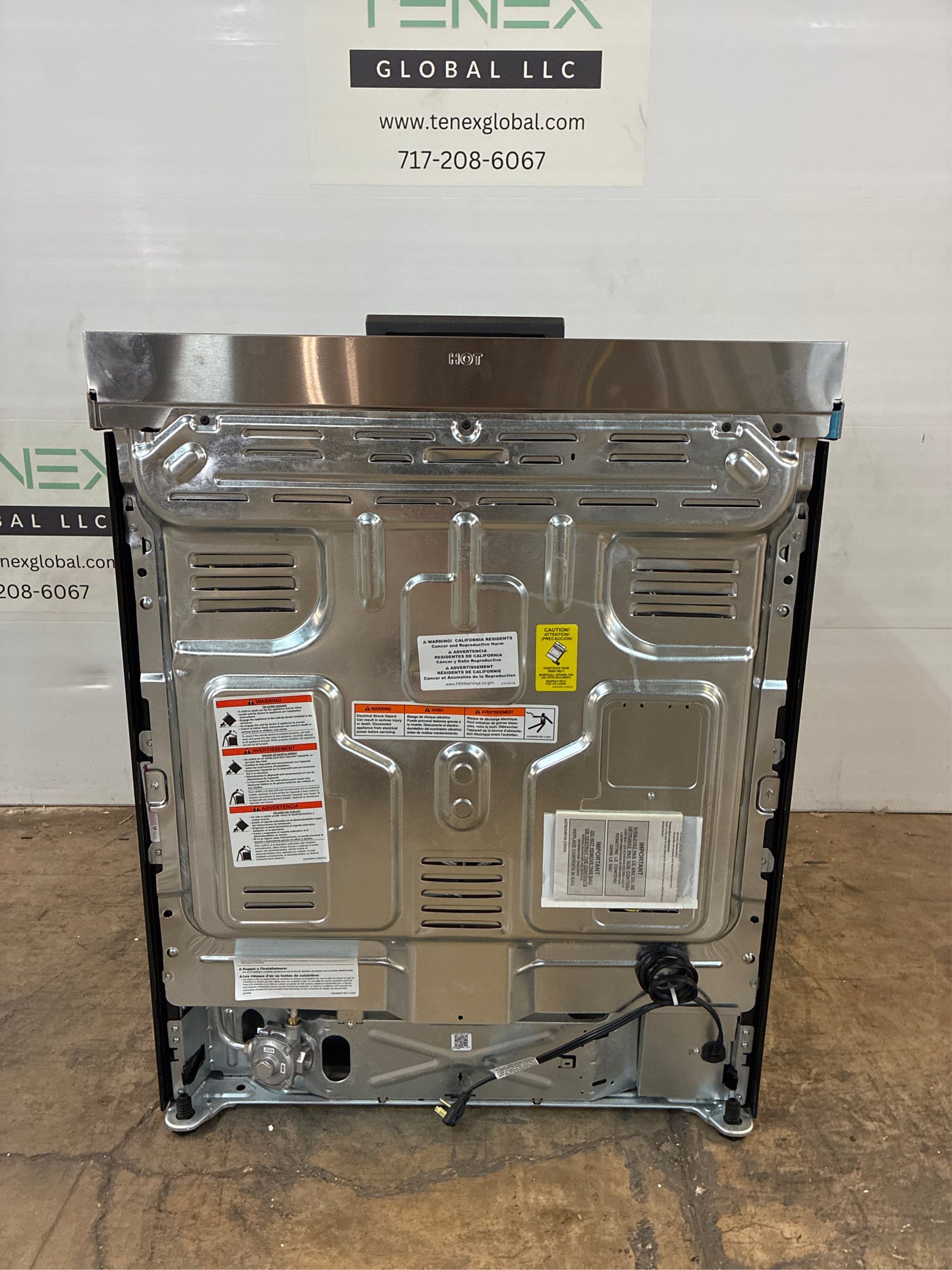 Frigidaire 30" 6 Burner Gas Range in Stainless Steel