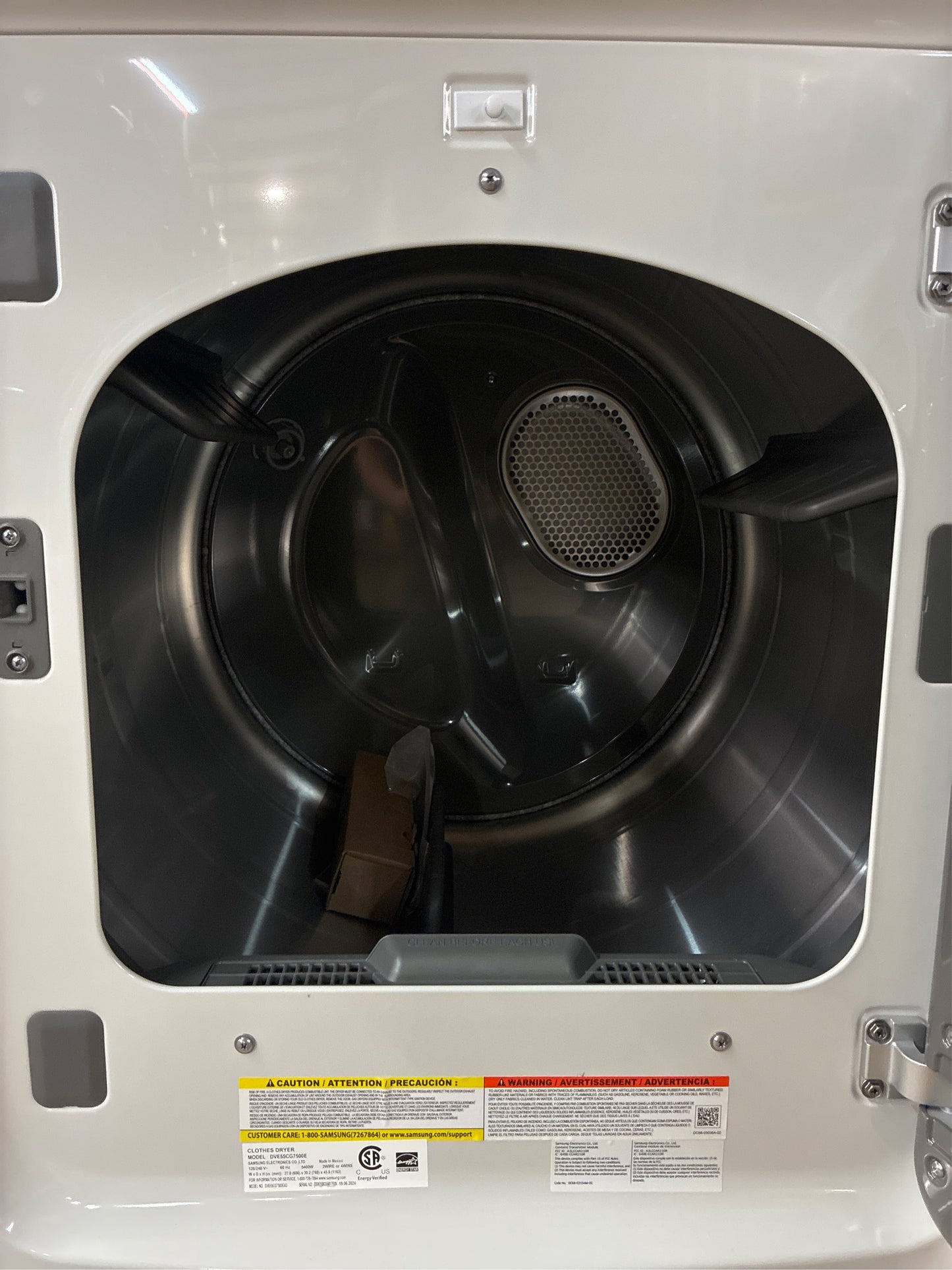 7.4 cu ft Dryer with Steam Sanitize+ Ivory