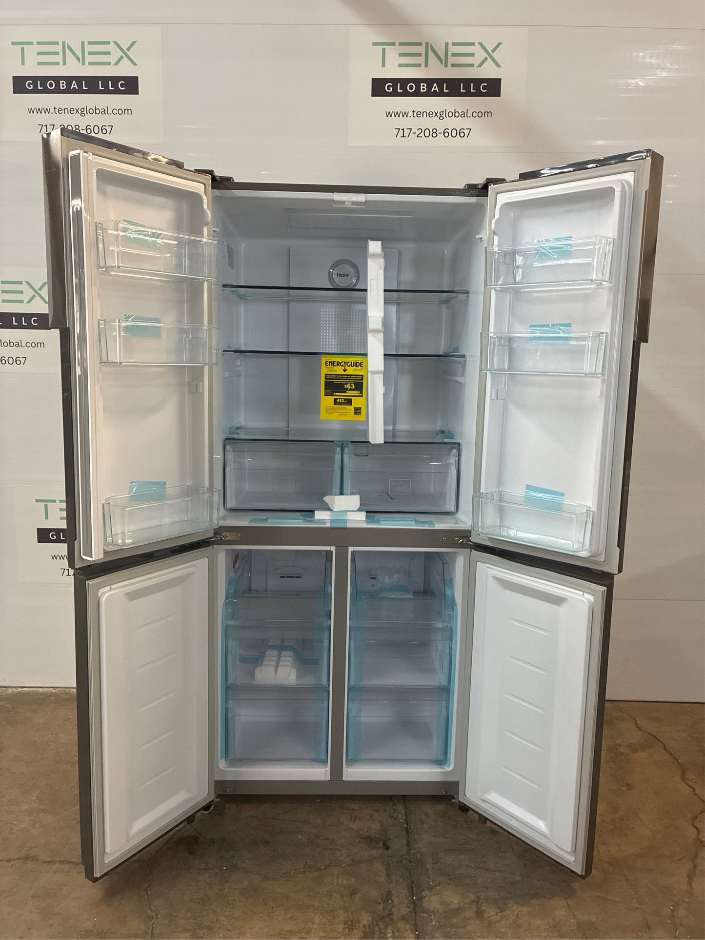 Haier 16.8-cu ft Bottom-Freezer Refrigerator