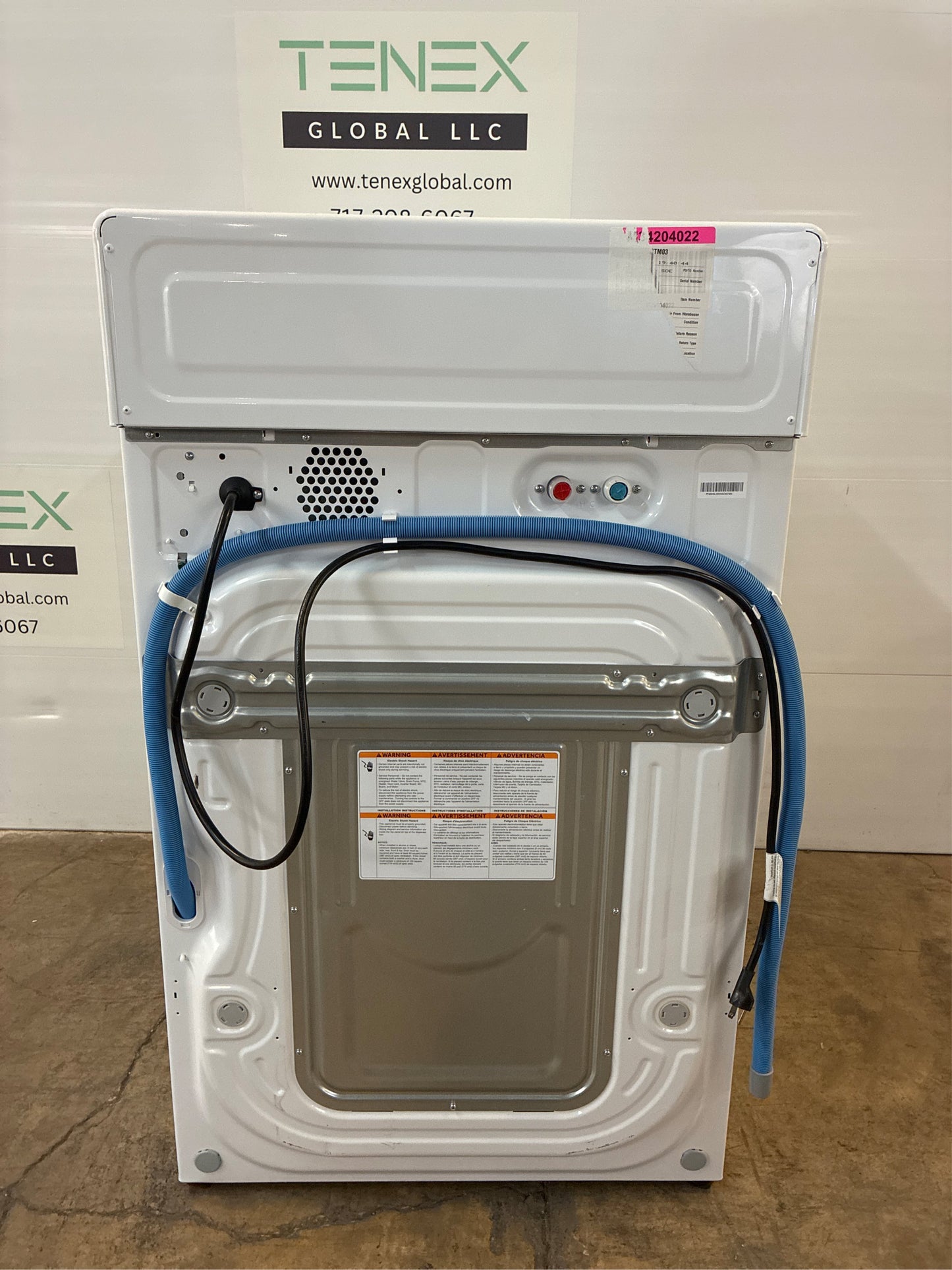 GE Profile Pet Hair 4.6-cu ft Washer/Dryer