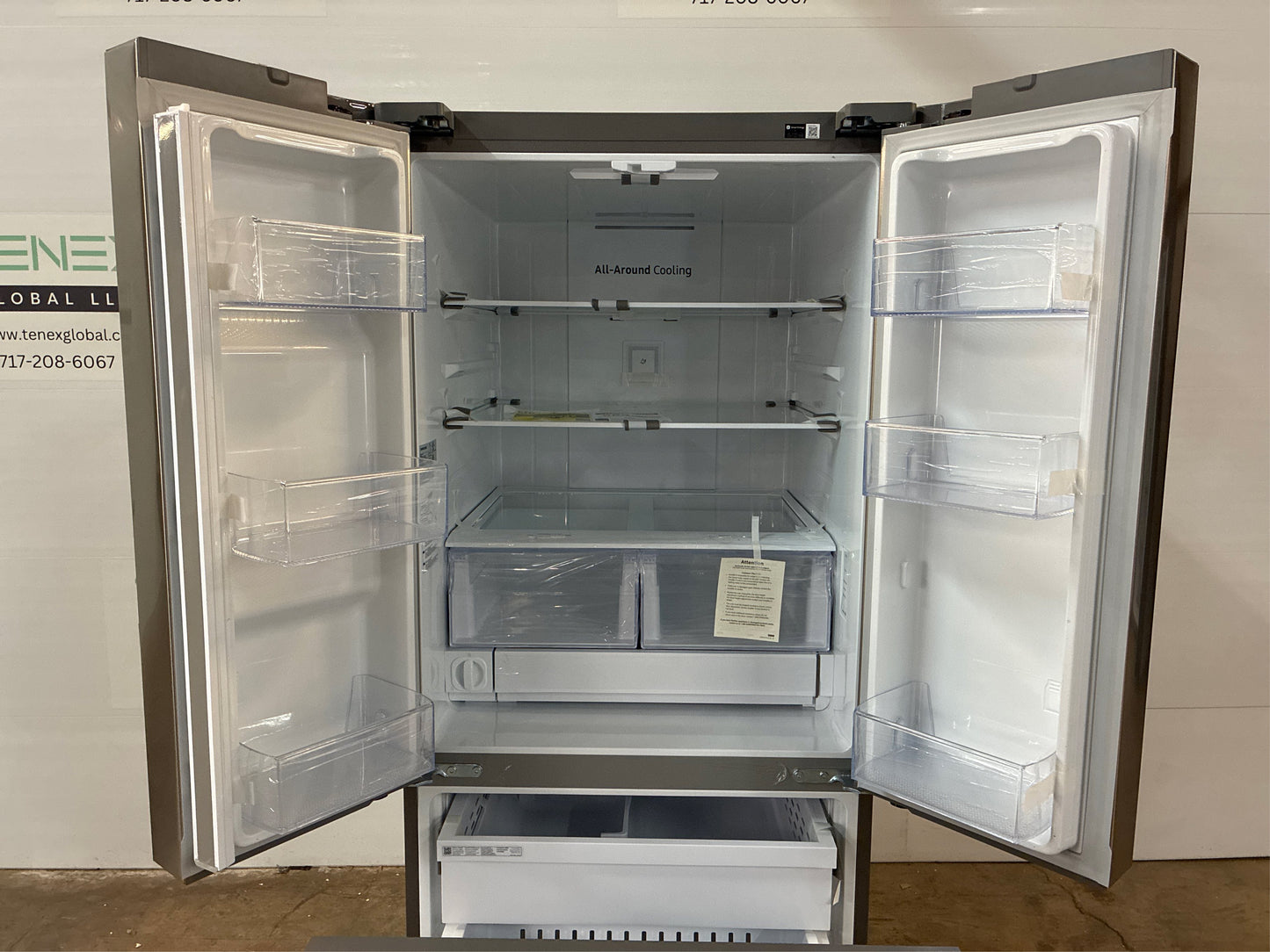 22 cu. ft. 3-Door French Door Smart Refrigerator