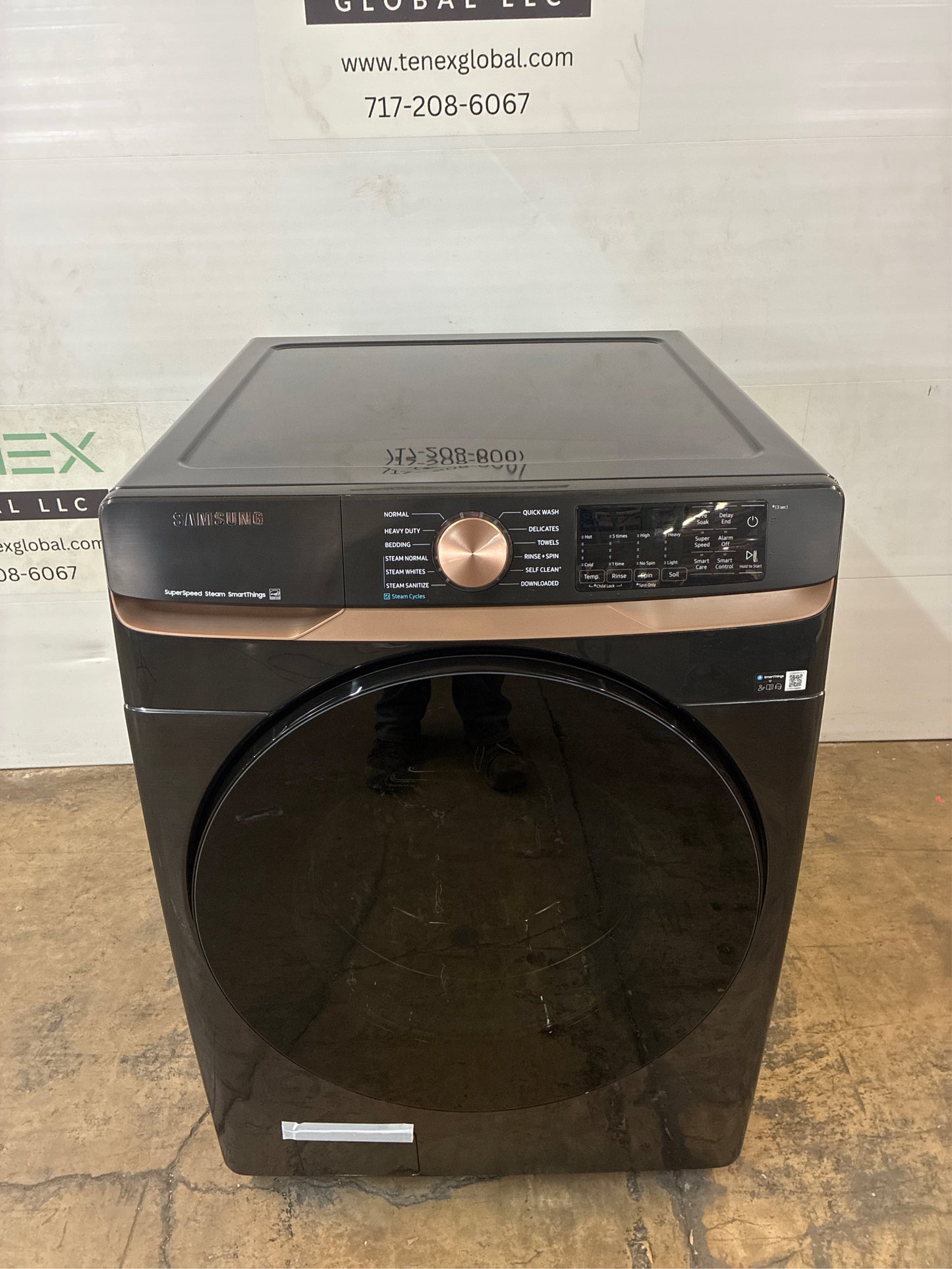 Samsung 5 cu. ft. Front Load Washer, Black