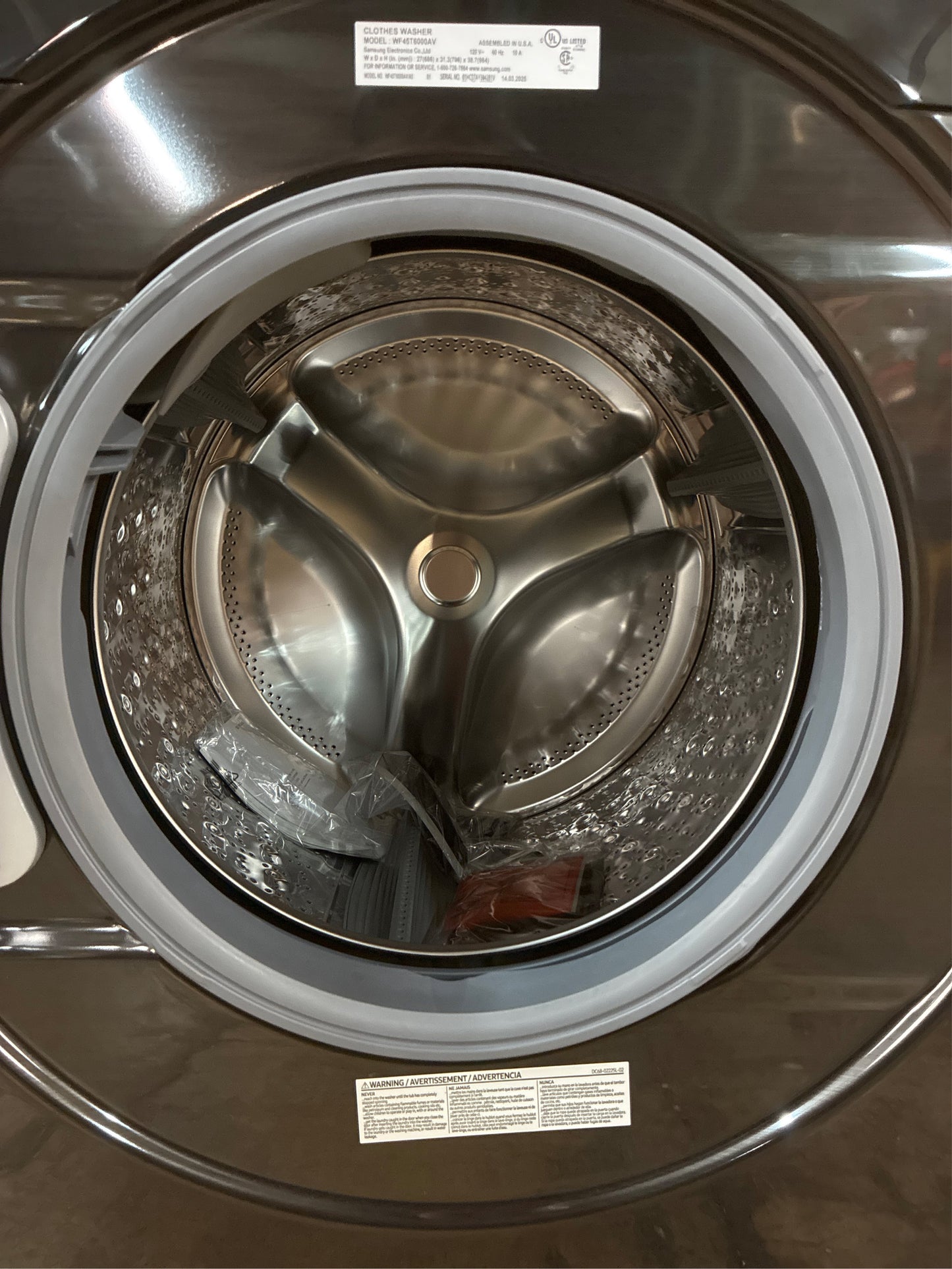 4.5 cu. ft. High-Efficiency Front Load Washer