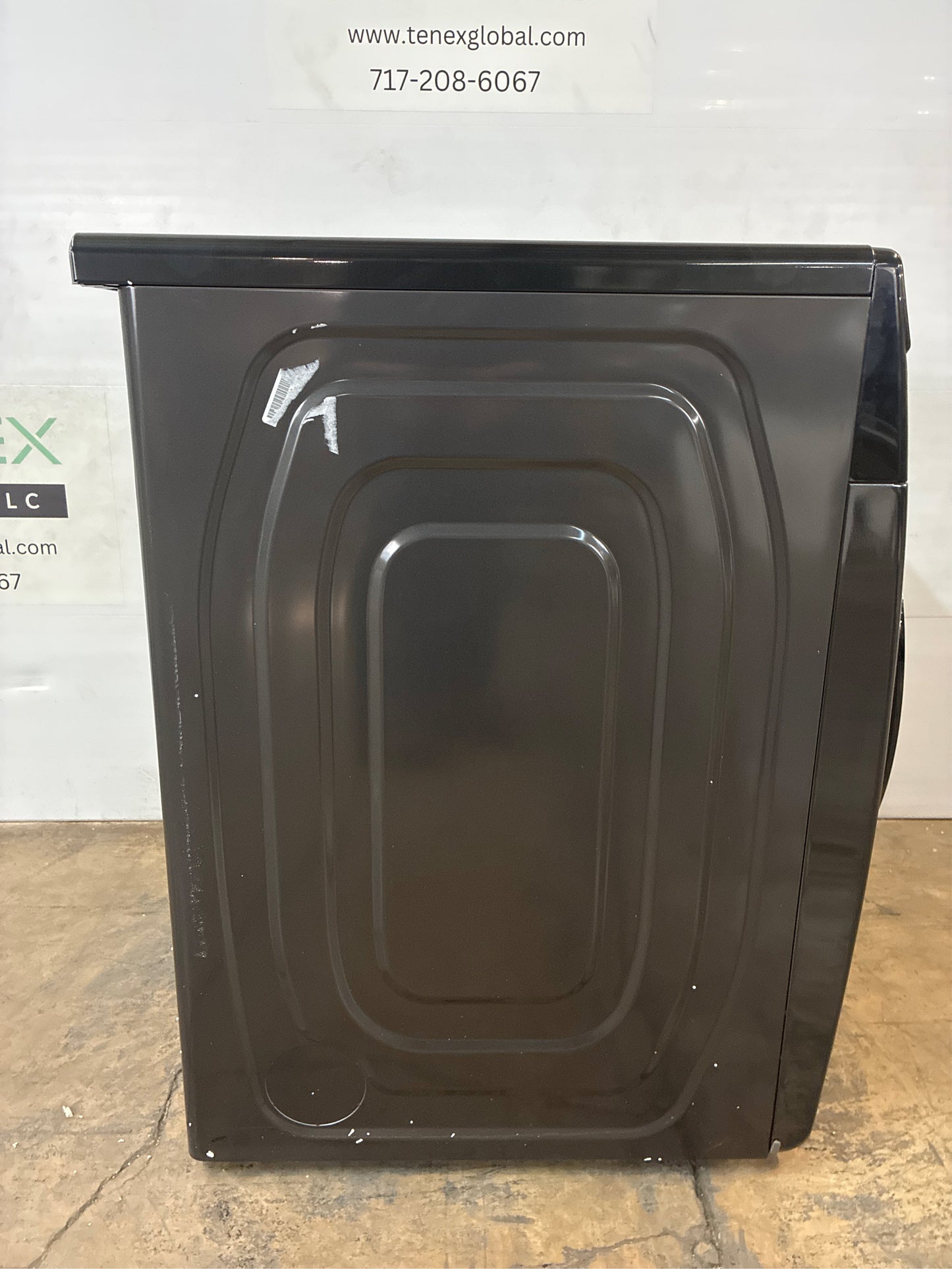 Samsung 7.5-Cu Ft Steam Electric Dryer (Black)
