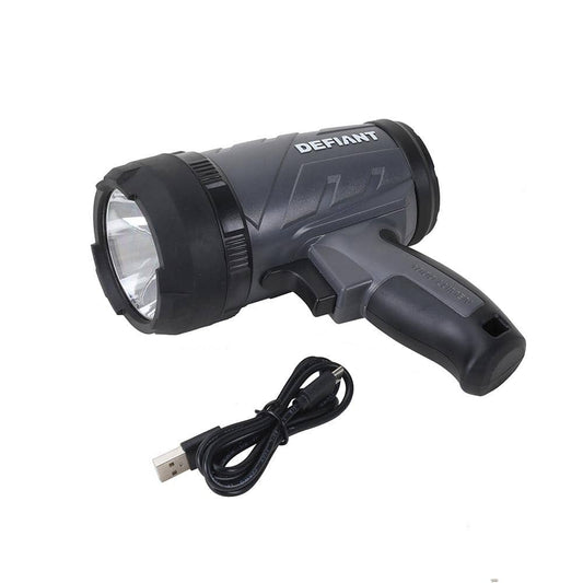Defiant 1000 Lumens LED Rechargeable Spotlight