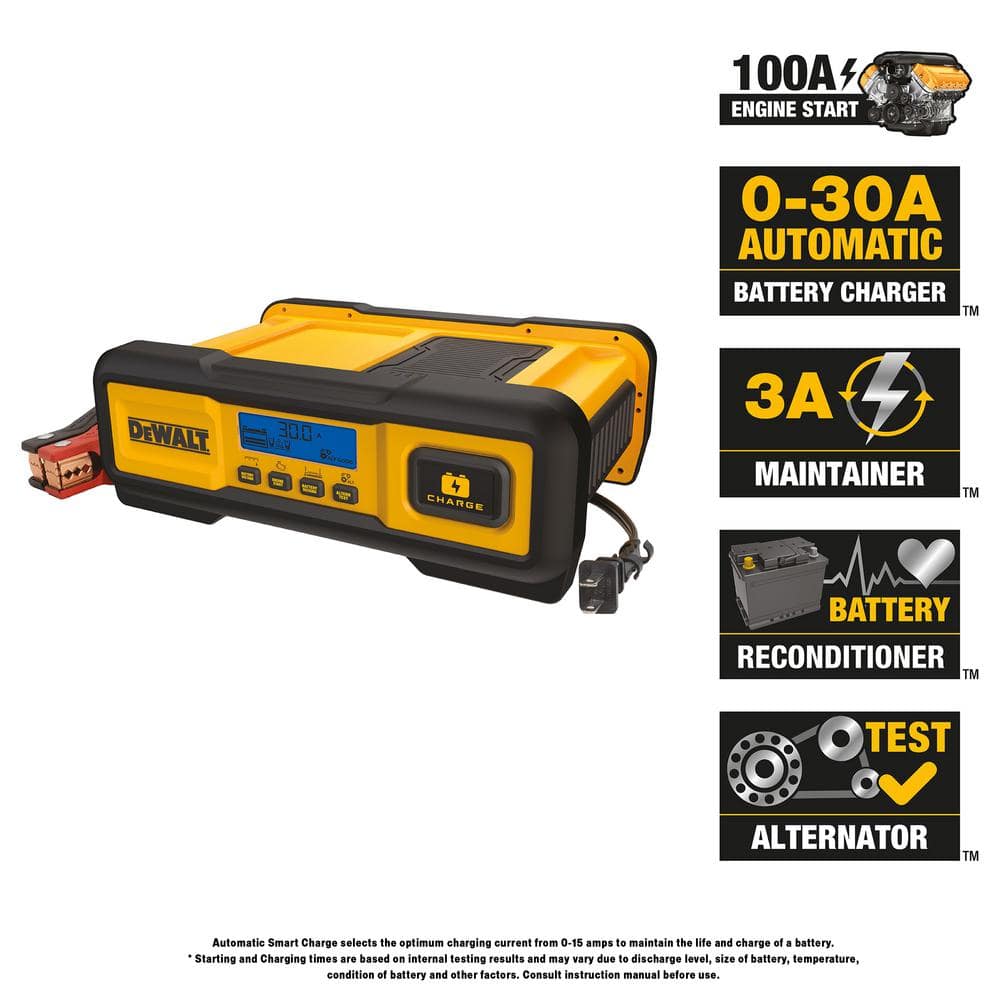 DEWALT Professional 30 Amp Battery Charger