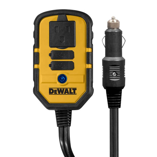 140W Portable Car Inverter with Dual USB