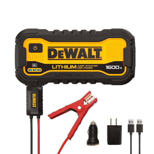 1600 Peak Amp Jump Starter w/ USB Bank