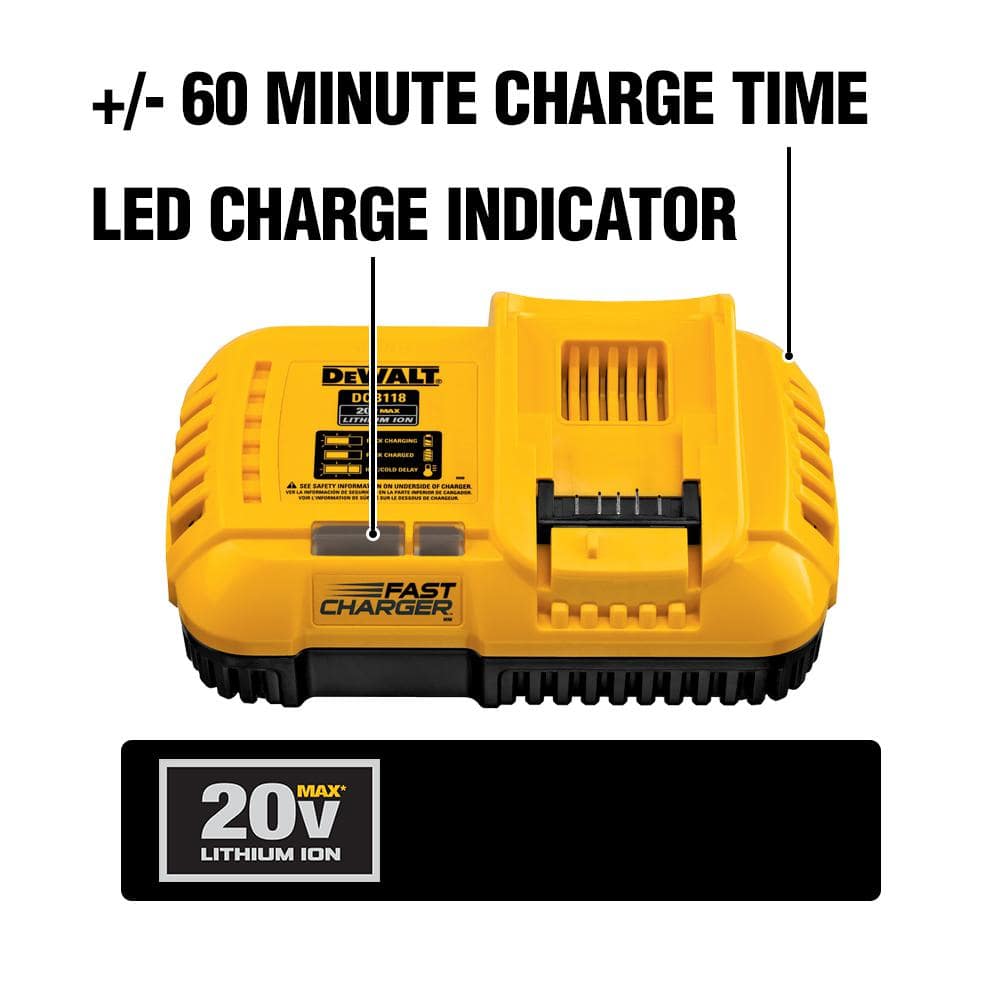 20V MAX Lithium-Ion Fan Cooled Charger