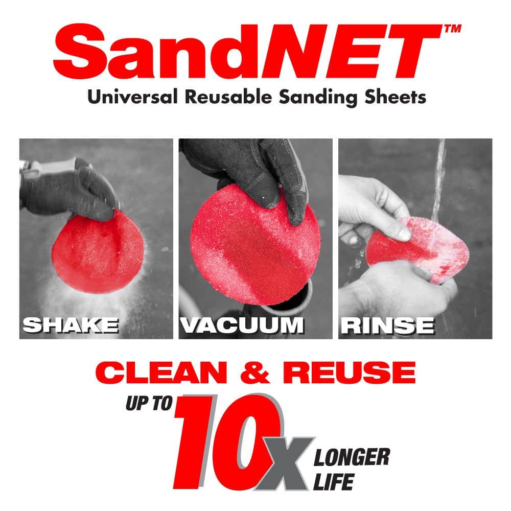 5 in. SandNet Coated Assorted Disc (50-Pack)