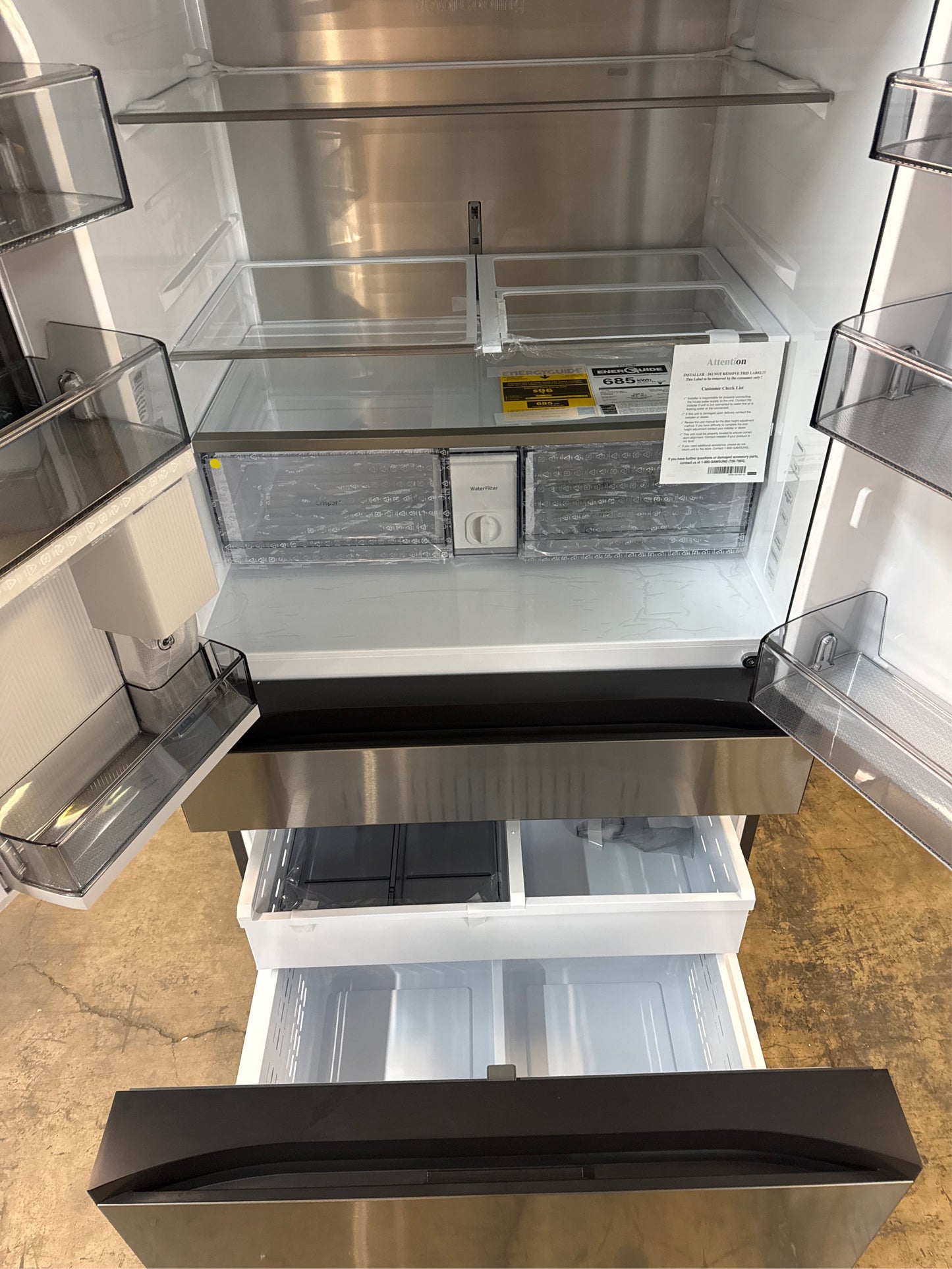 Samsung Bespoke 29 cu ft 4-Door Refrigerator