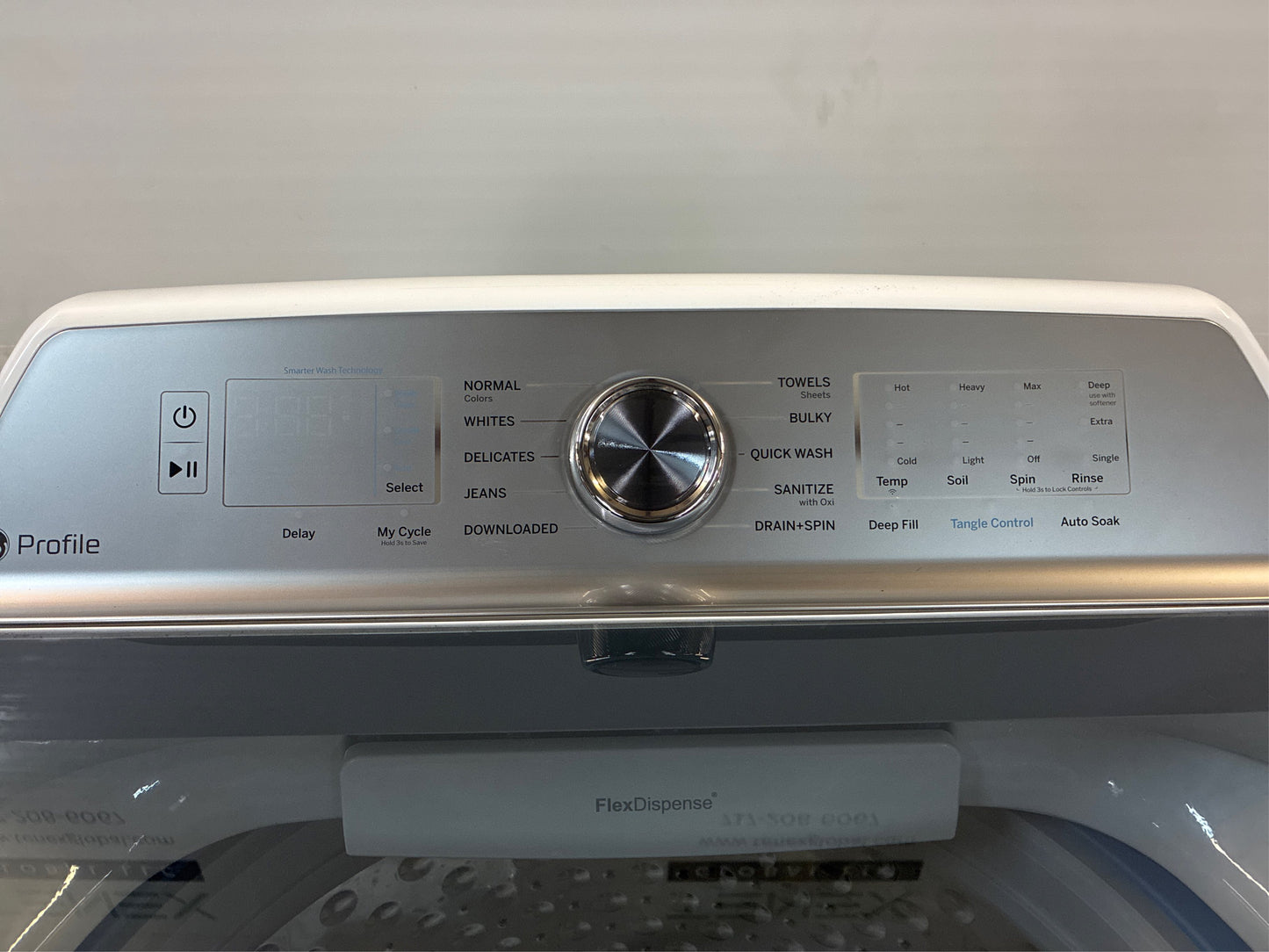 GE Profile 4.9-cu ft Agitator Washer