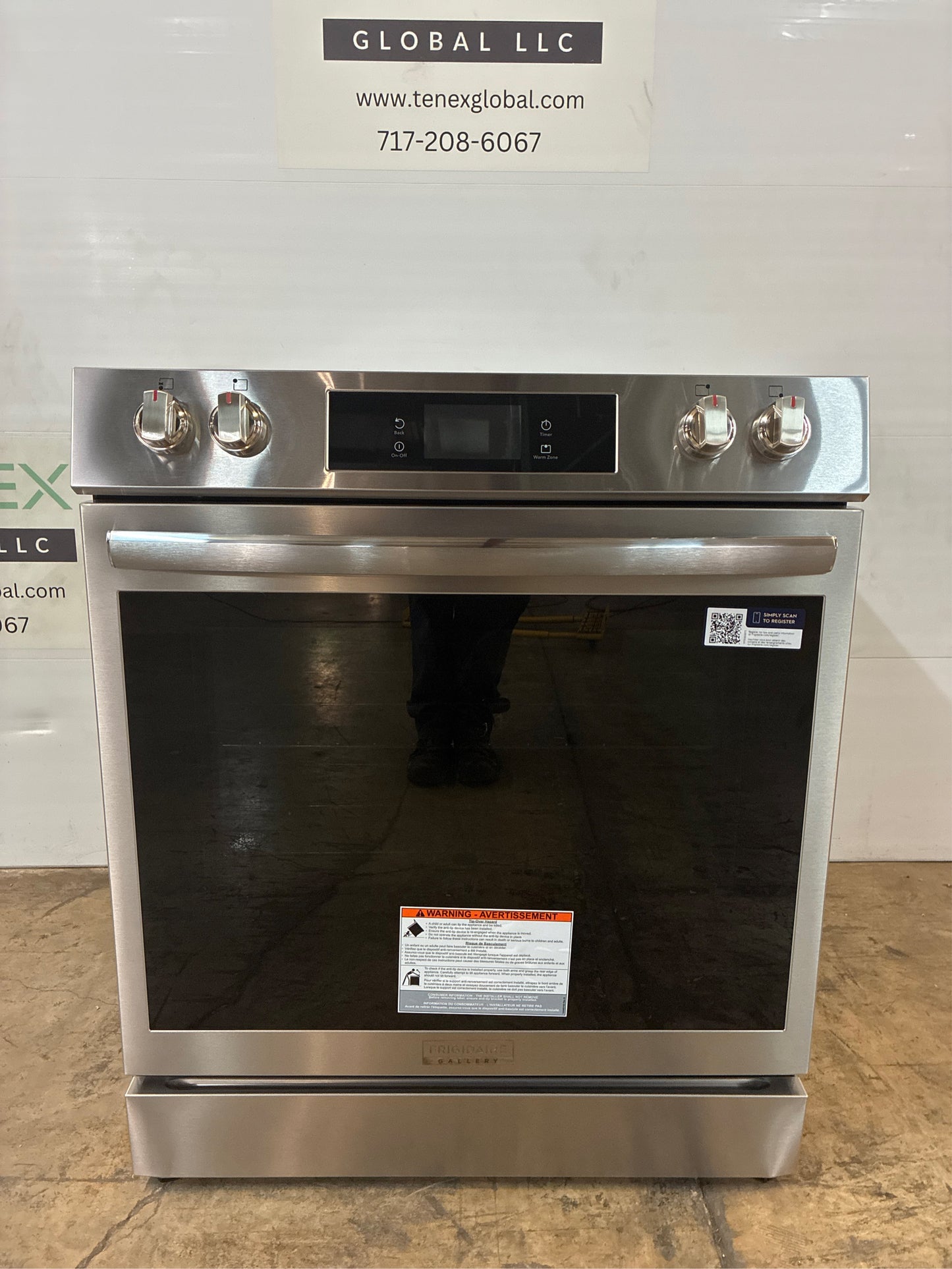 Frigidaire 30" 6.2 cu.ft. Slide-In Electric Range