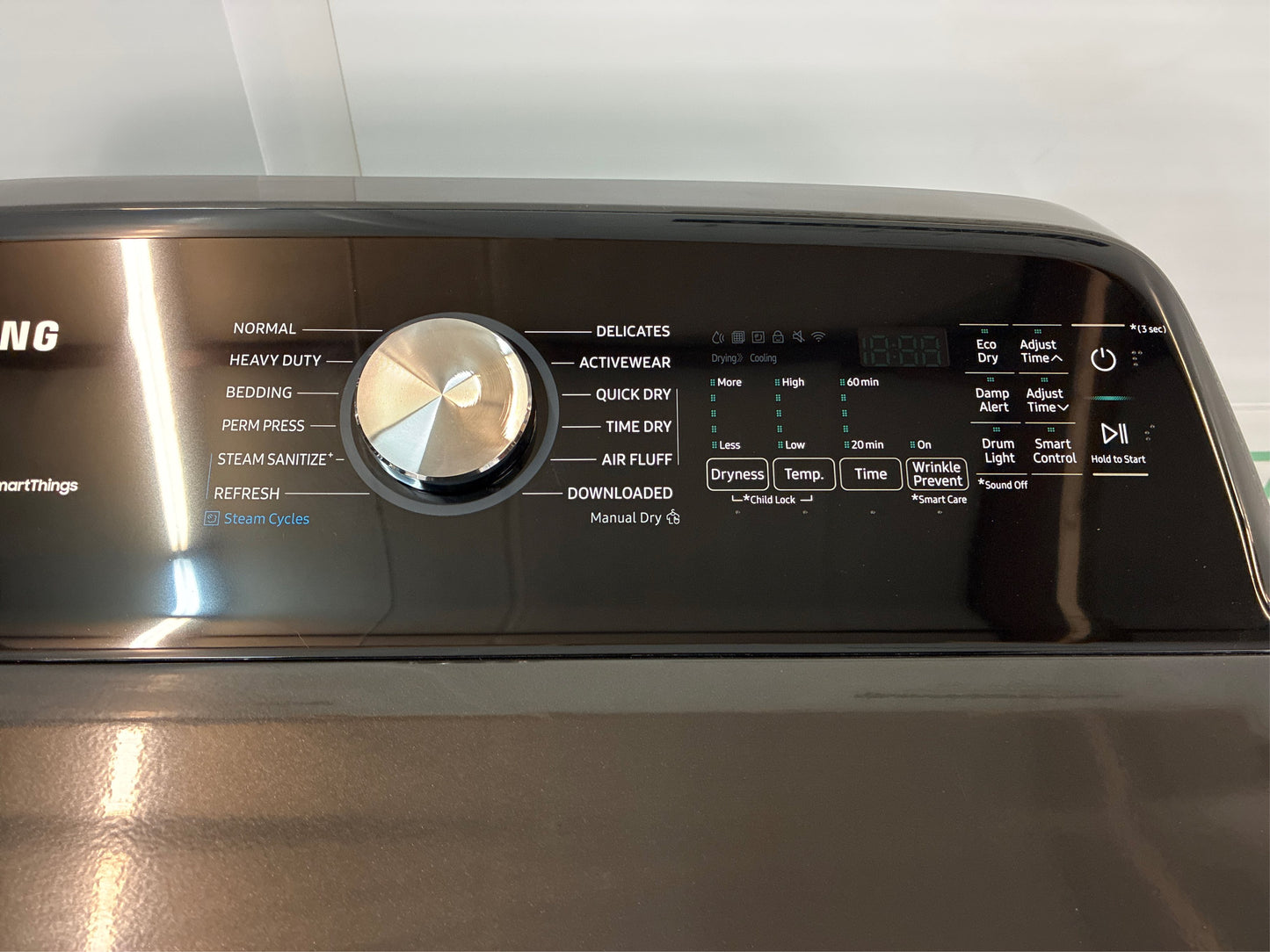 7.4 cu. ft. Smart Vented Electric Dryer, Black