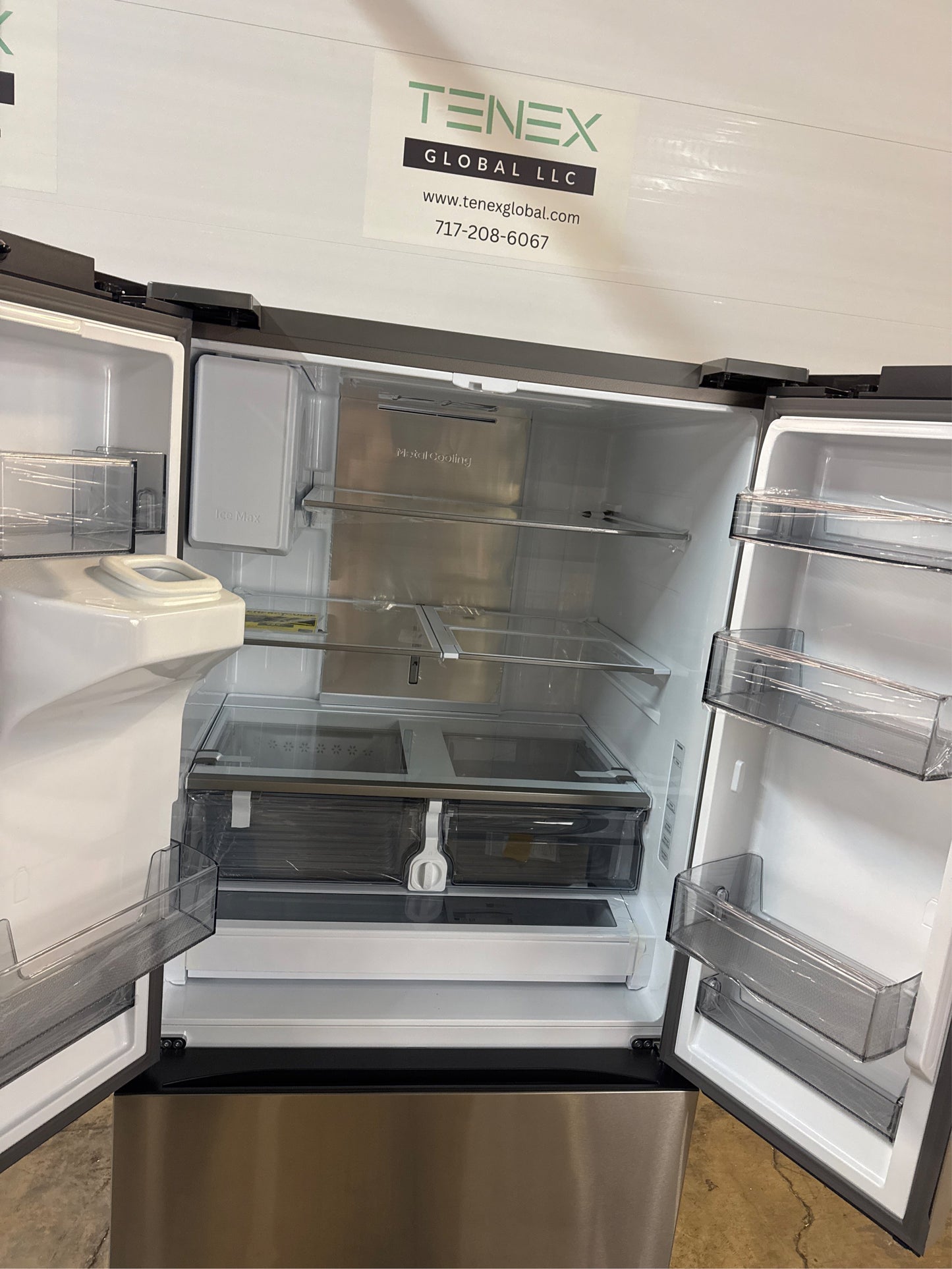Samsung 31 cu. ft. 3-Door French Door Refrigerator, Ice SS