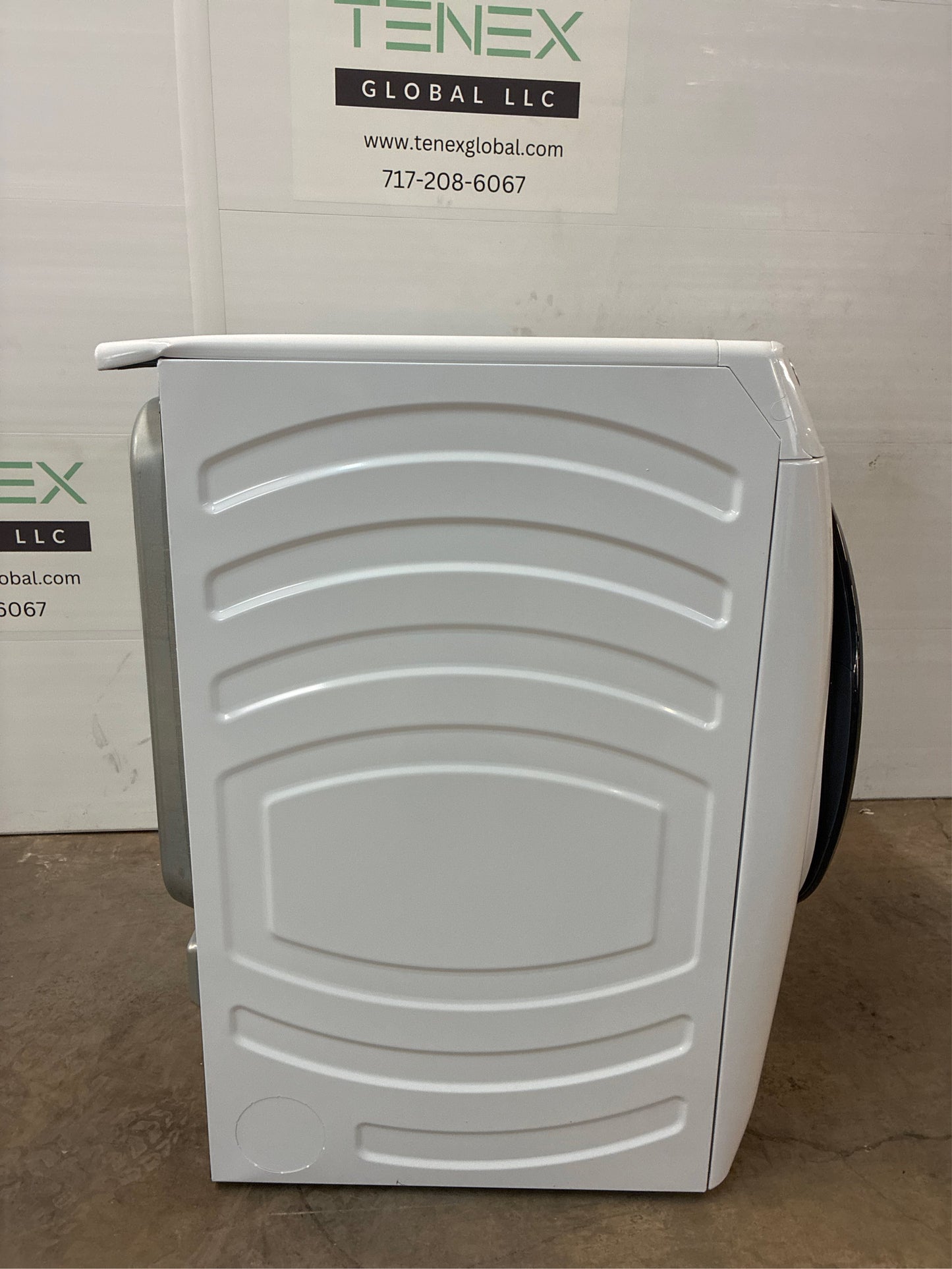 GE 7.8 cu. ft. Smart Front Load Electric Dryer, White