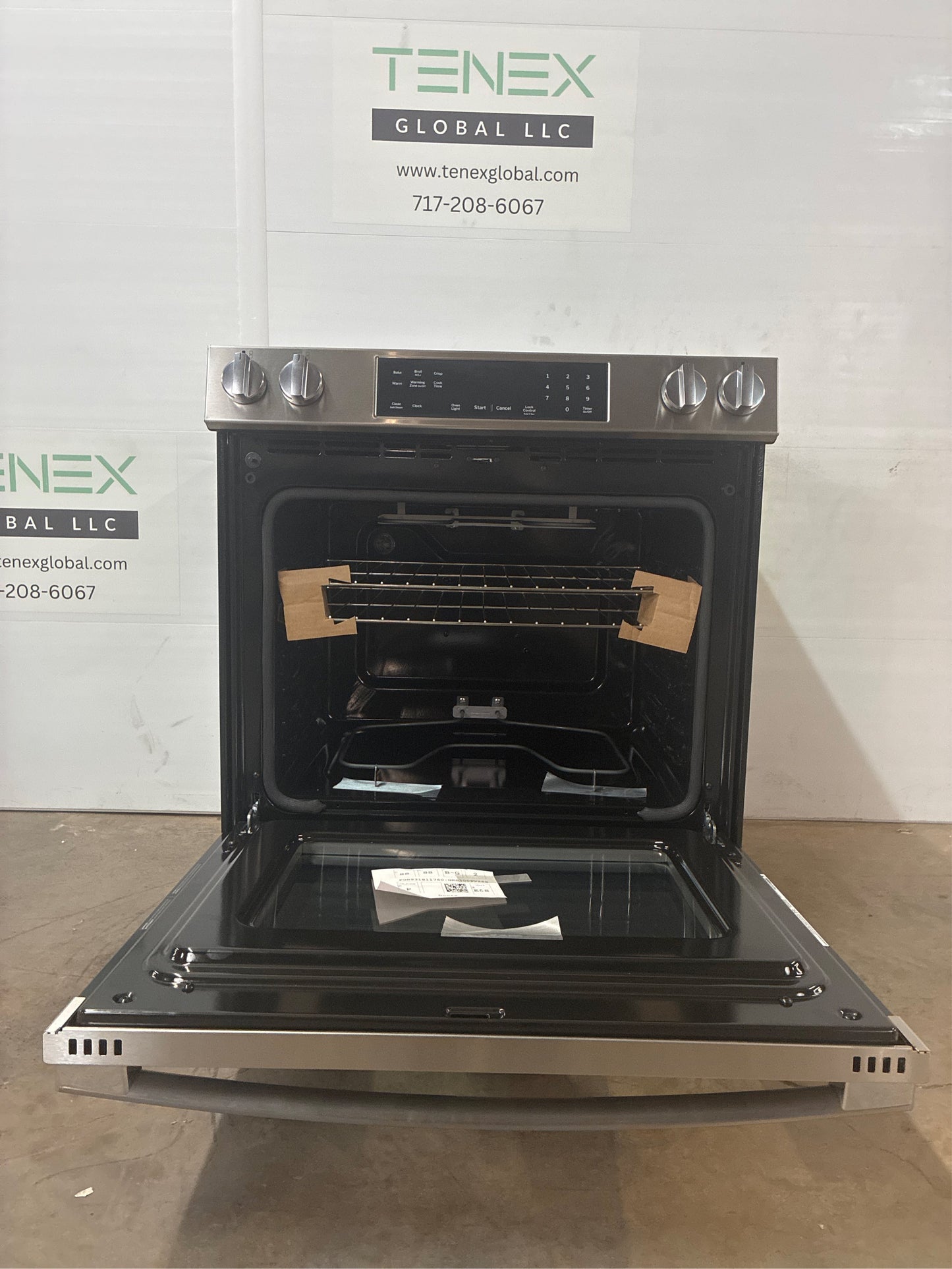 GE 30 in. 5-Burner Electric Slide-In Range