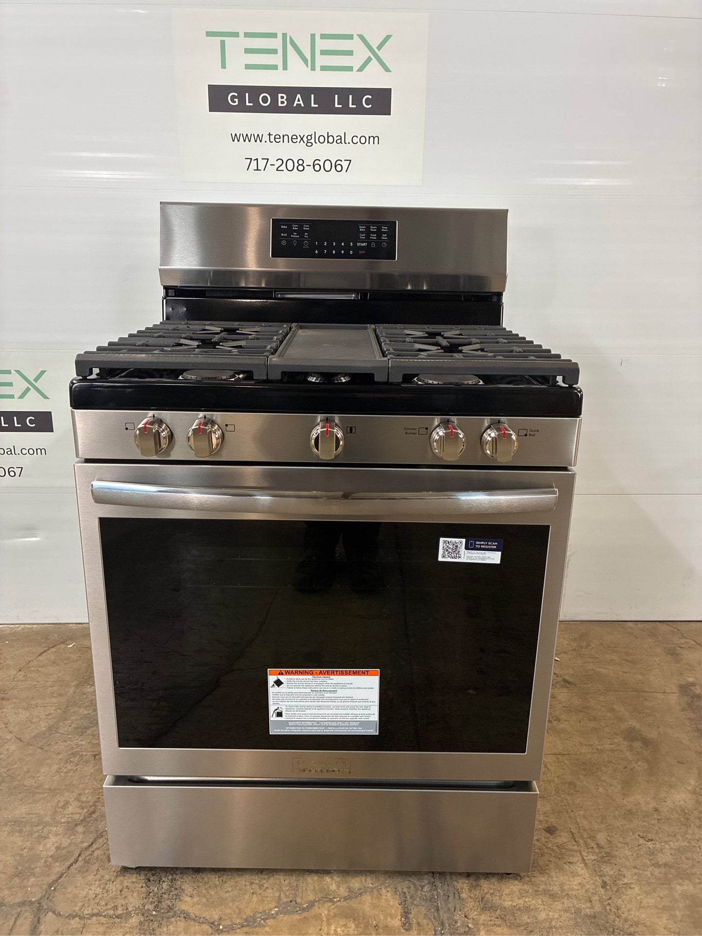 Frigidaire 30-in Range, Stainless Steel