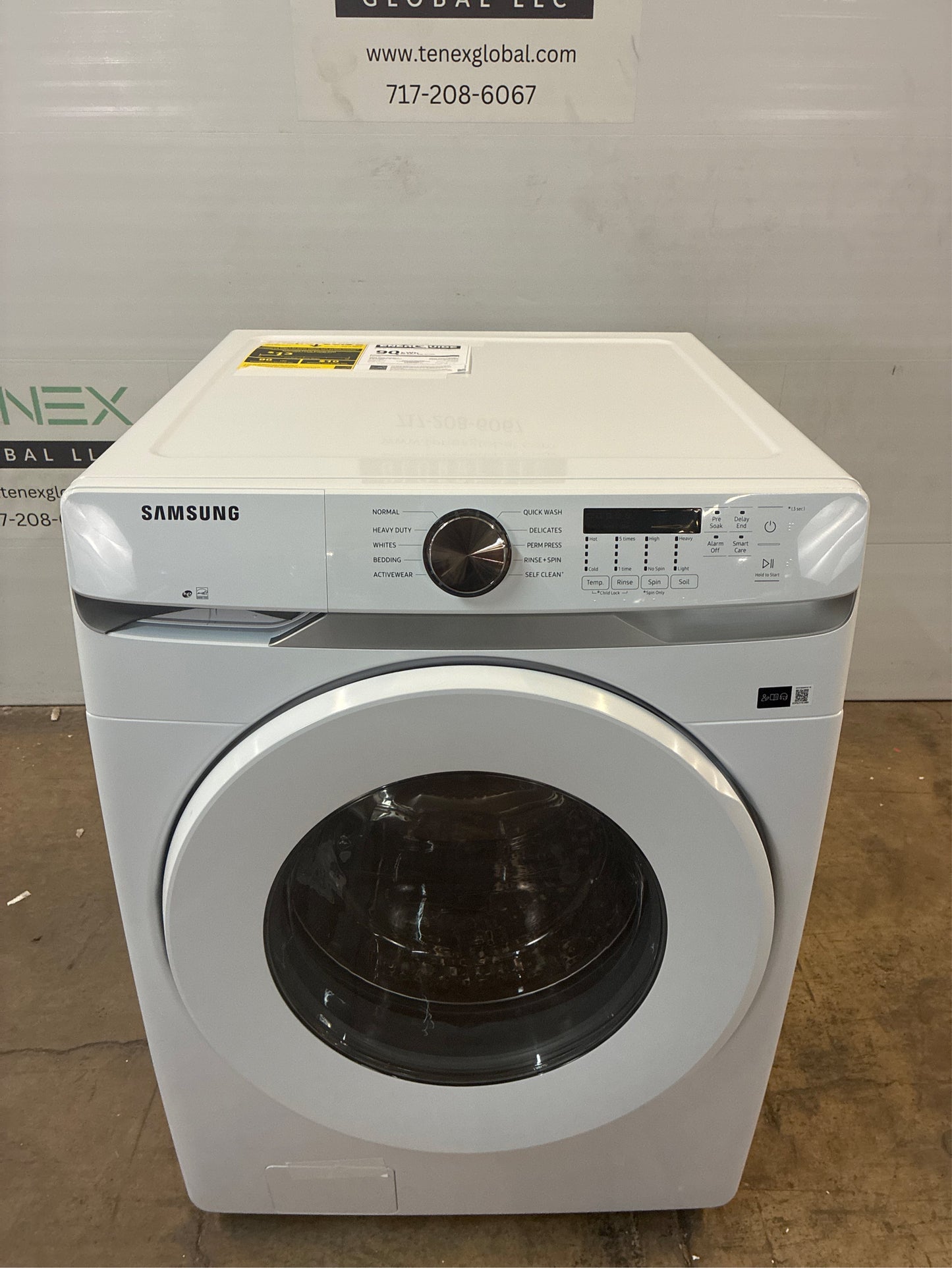 Samsung - 4.5 cu. ft. Front-Load Washer White
