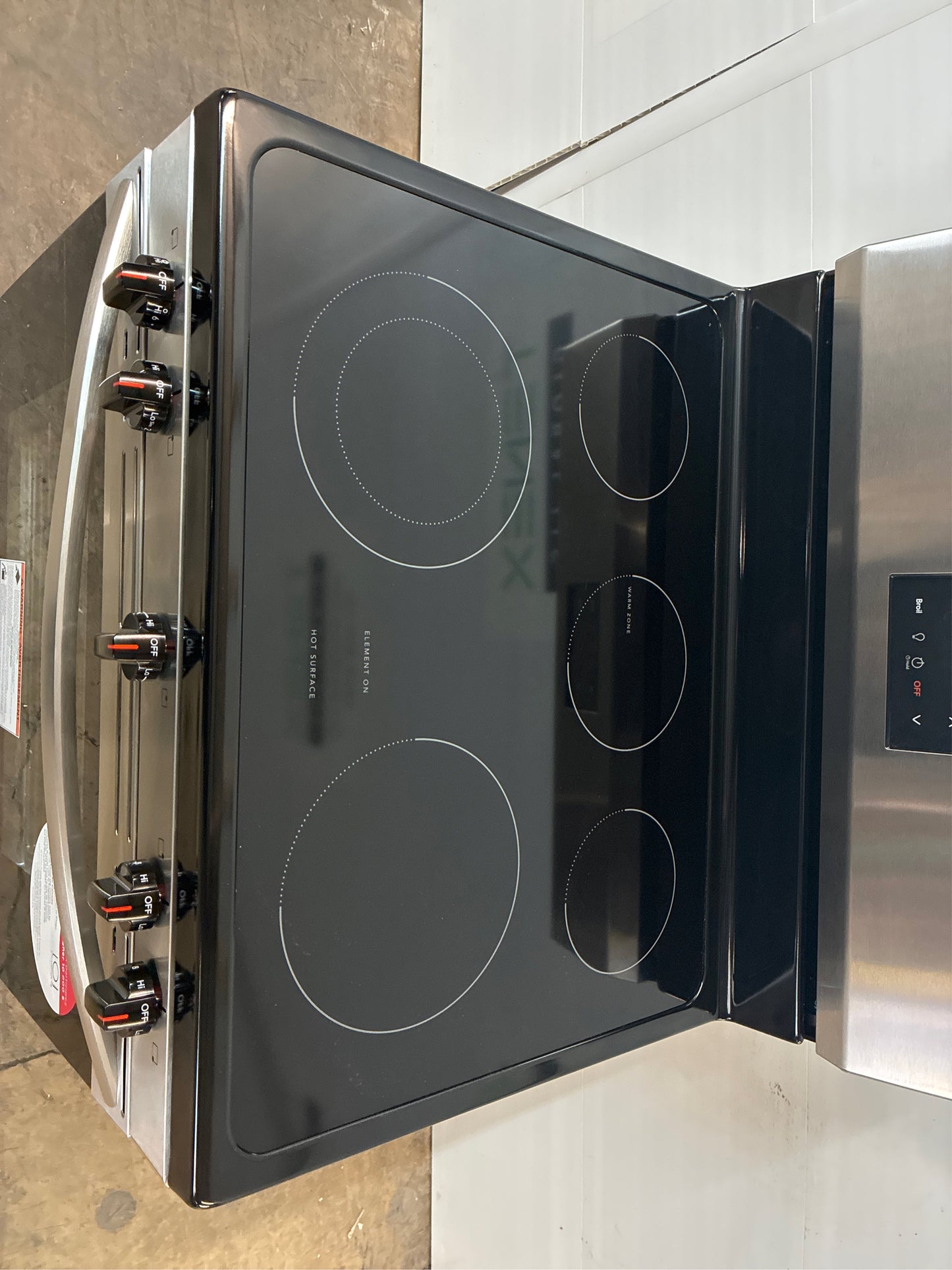 Frigidaire 30 in. Electric Range, 5 Burners, Stainless